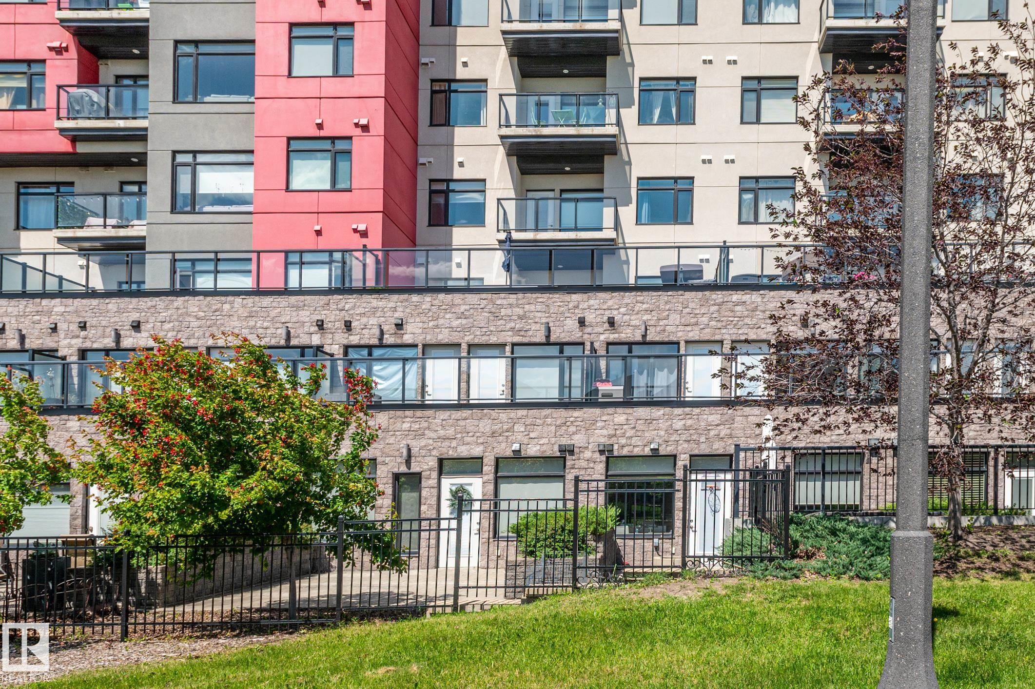 #305 5151 Windermere Bv Nw, Edmonton, AB - Outdoor With Balcony With Facade