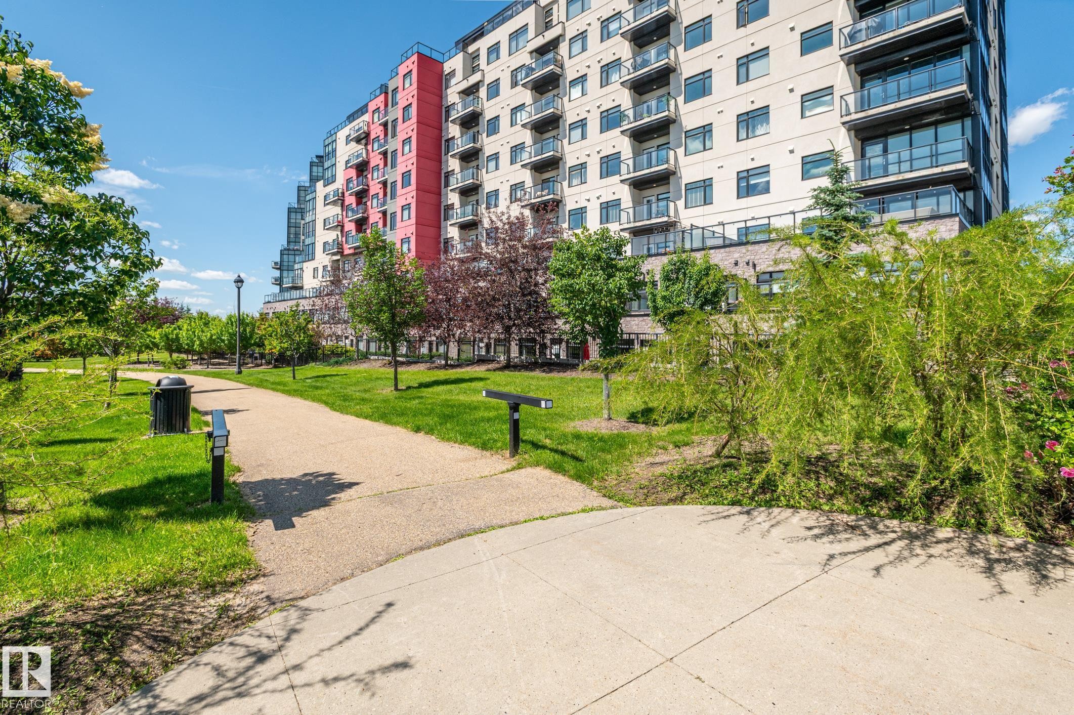 #305 5151 Windermere Bv Nw, Edmonton, AB - Outdoor With Balcony With Facade