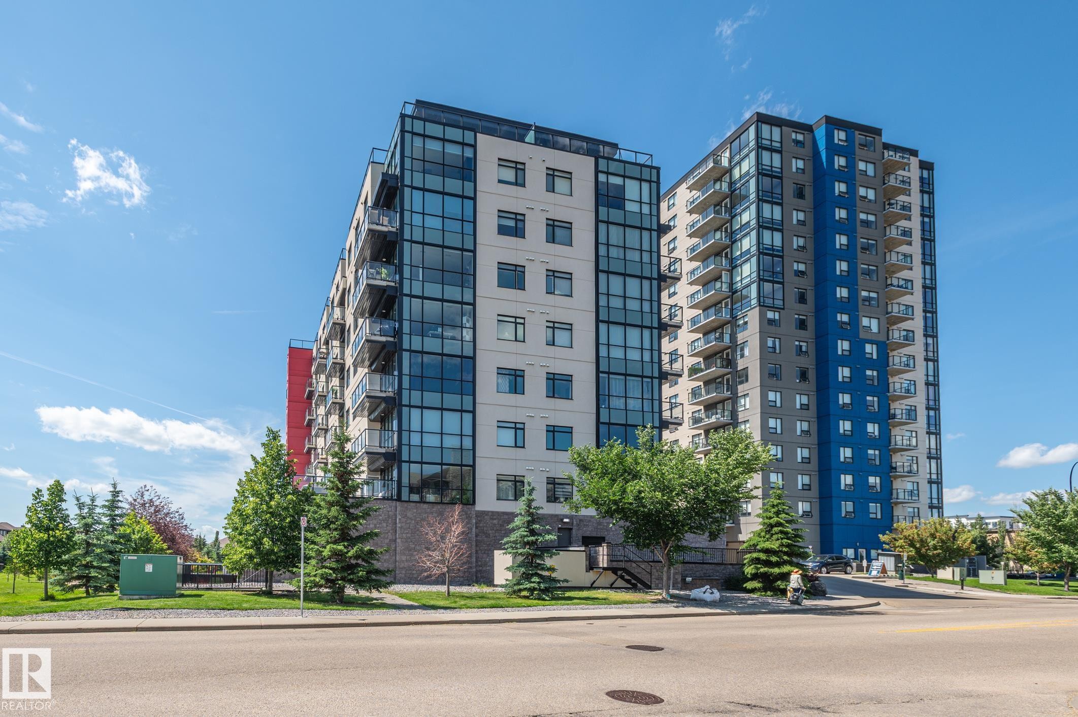 #305 5151 Windermere Bv Nw, Edmonton, AB - Outdoor With Balcony With Facade