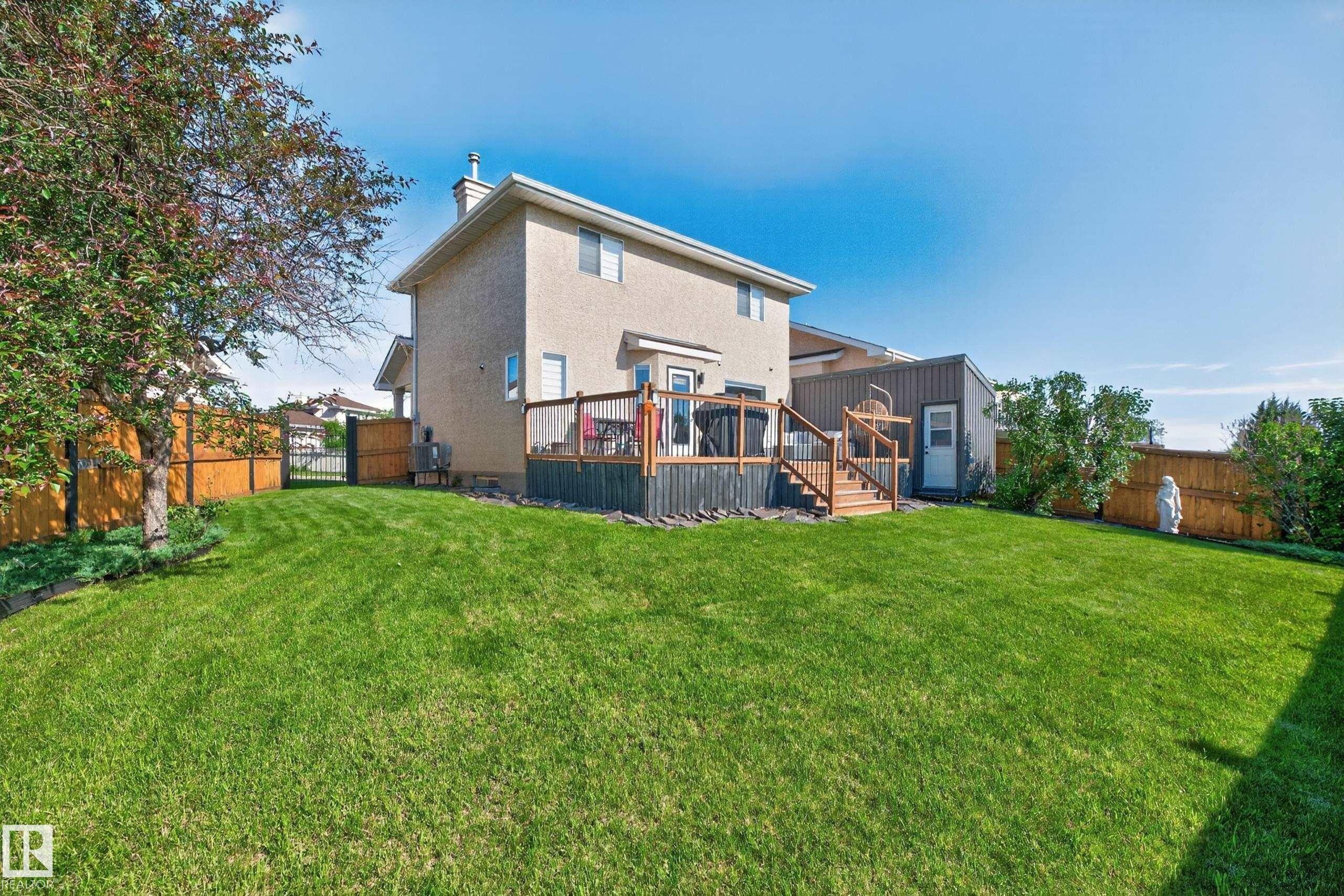 251 River Point(E) Nw, Edmonton, AB - Outdoor With Deck Patio Veranda
