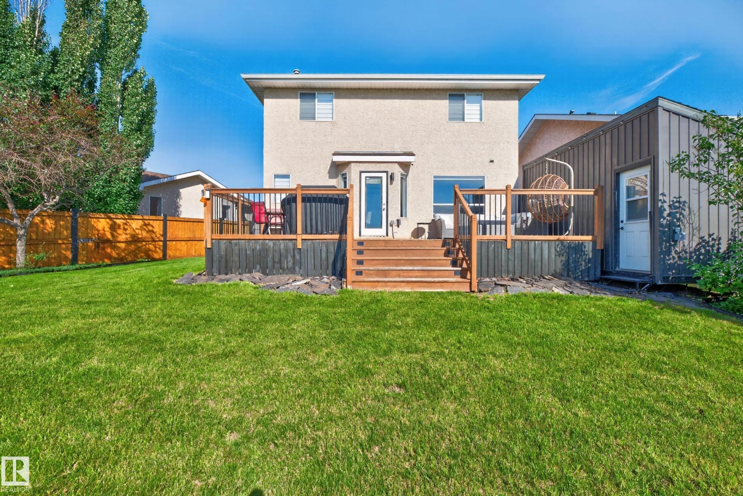 251 River Point(E) Nw, Edmonton, AB - Outdoor With Deck Patio Veranda