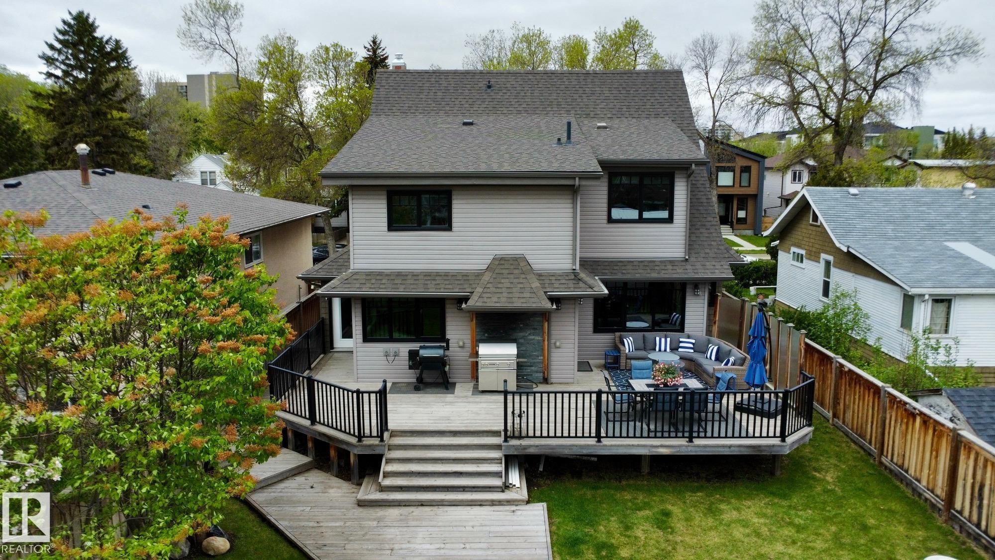 11313 127 Street Nw, Edmonton, AB - Outdoor With Deck Patio Veranda