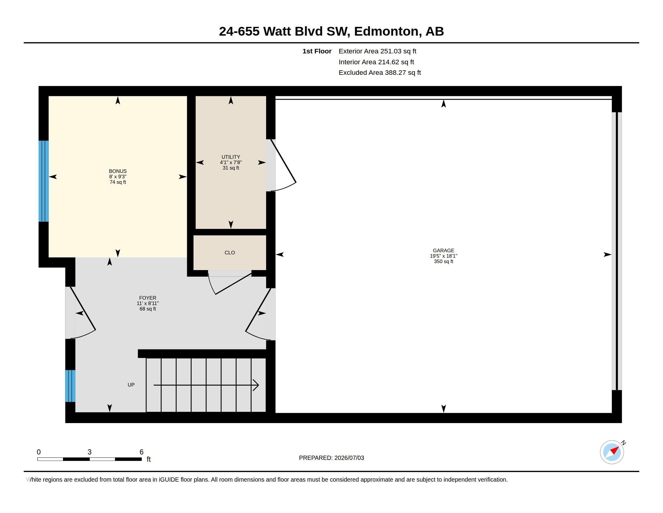Floor plan - 24 655 Watt Boulevard, Edmonton, AB