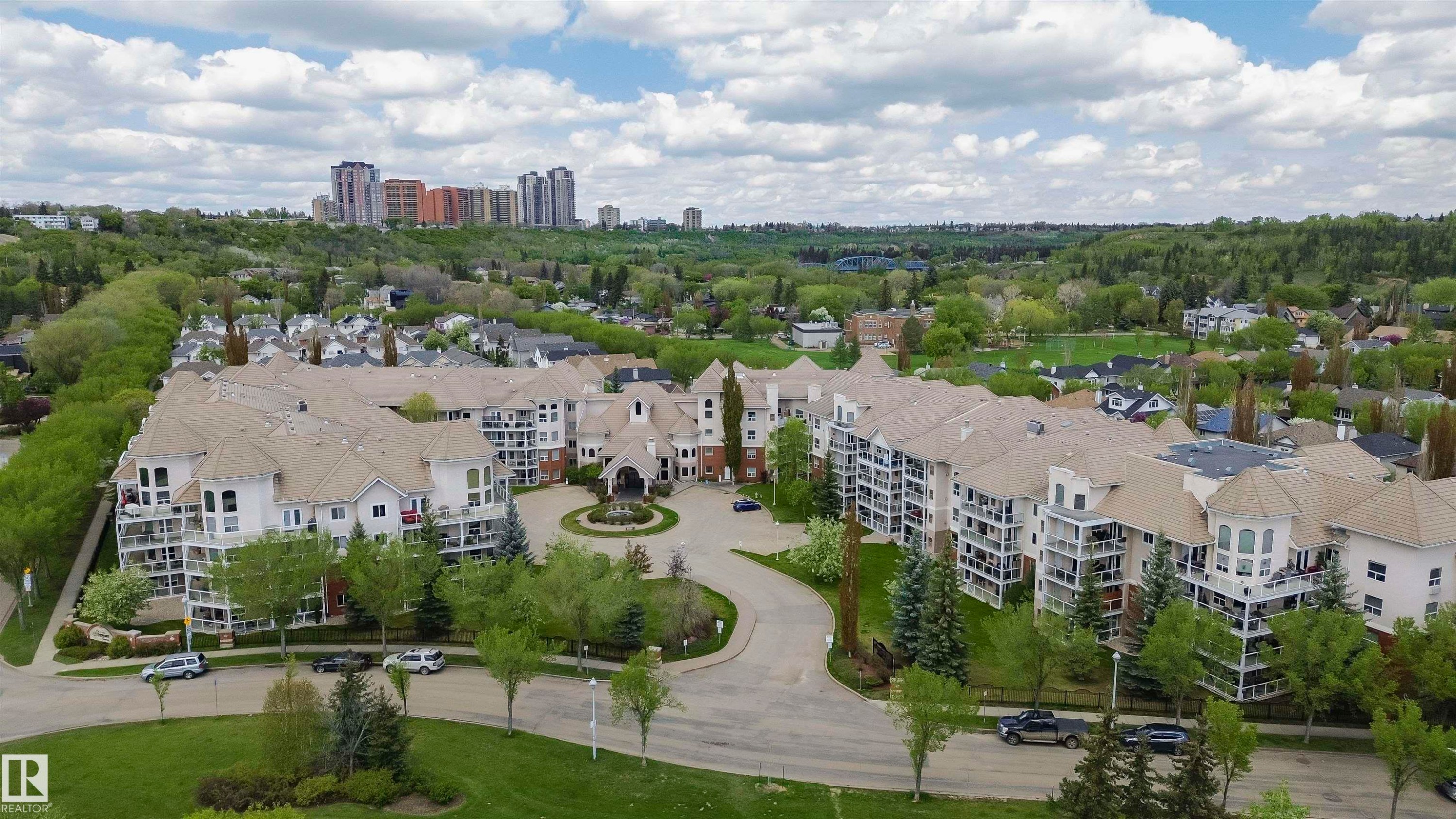 Aerial view - #130 9008 99 Av Nw Nw, Edmonton, AB