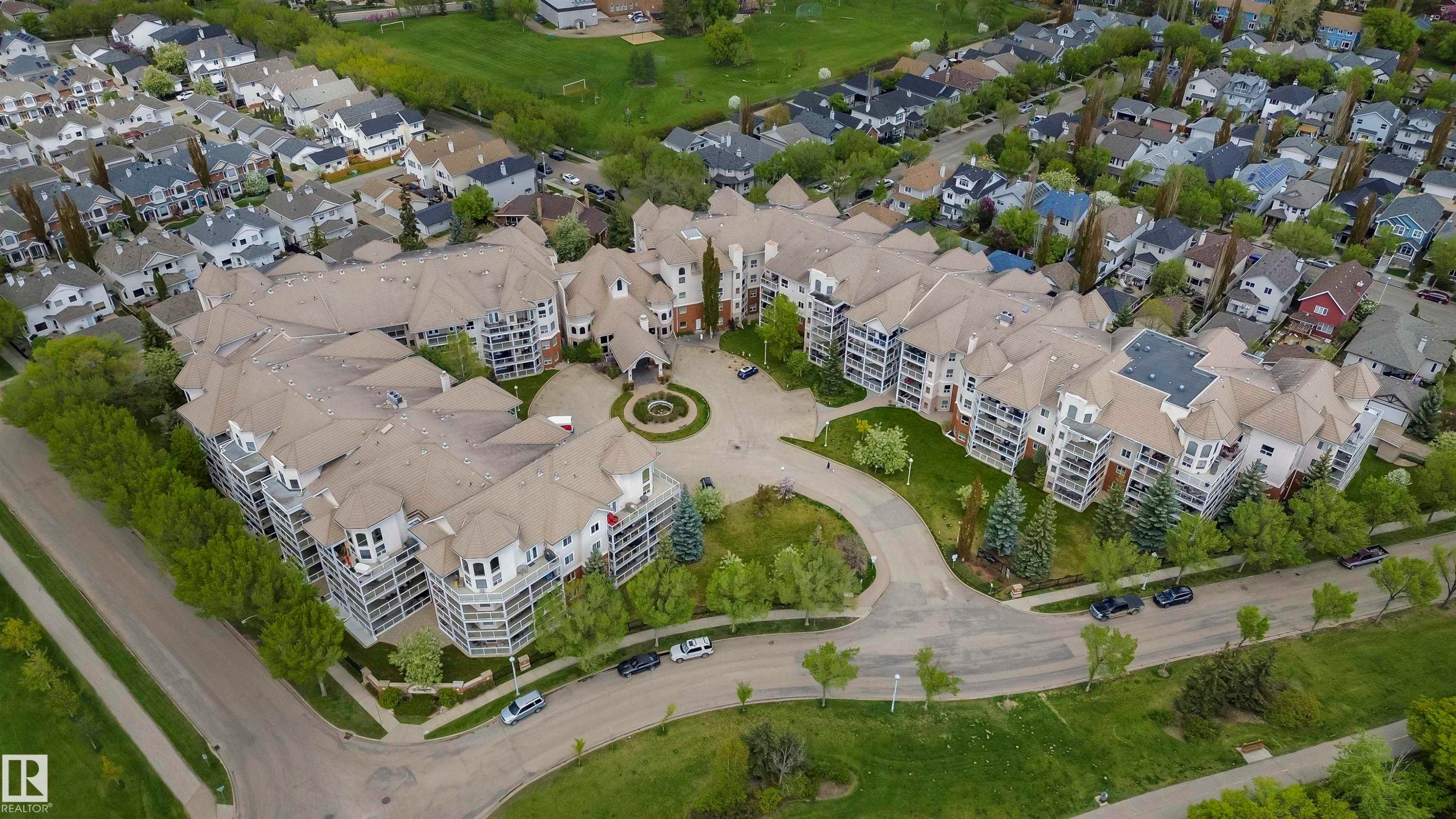 Aerial view - #130 9008 99 Av Nw Nw, Edmonton, AB