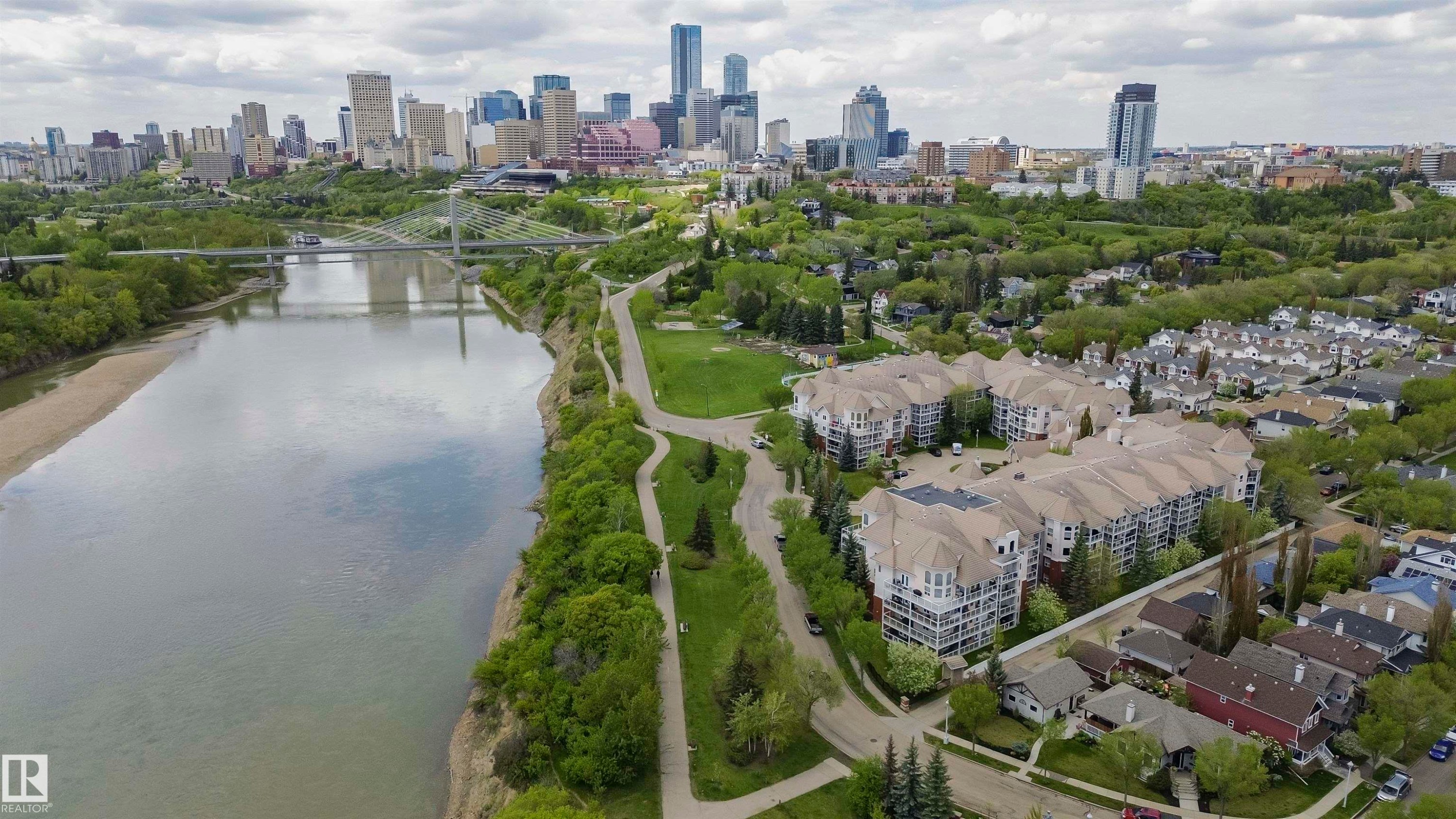 Aerial view - #130 9008 99 Av Nw Nw, Edmonton, AB