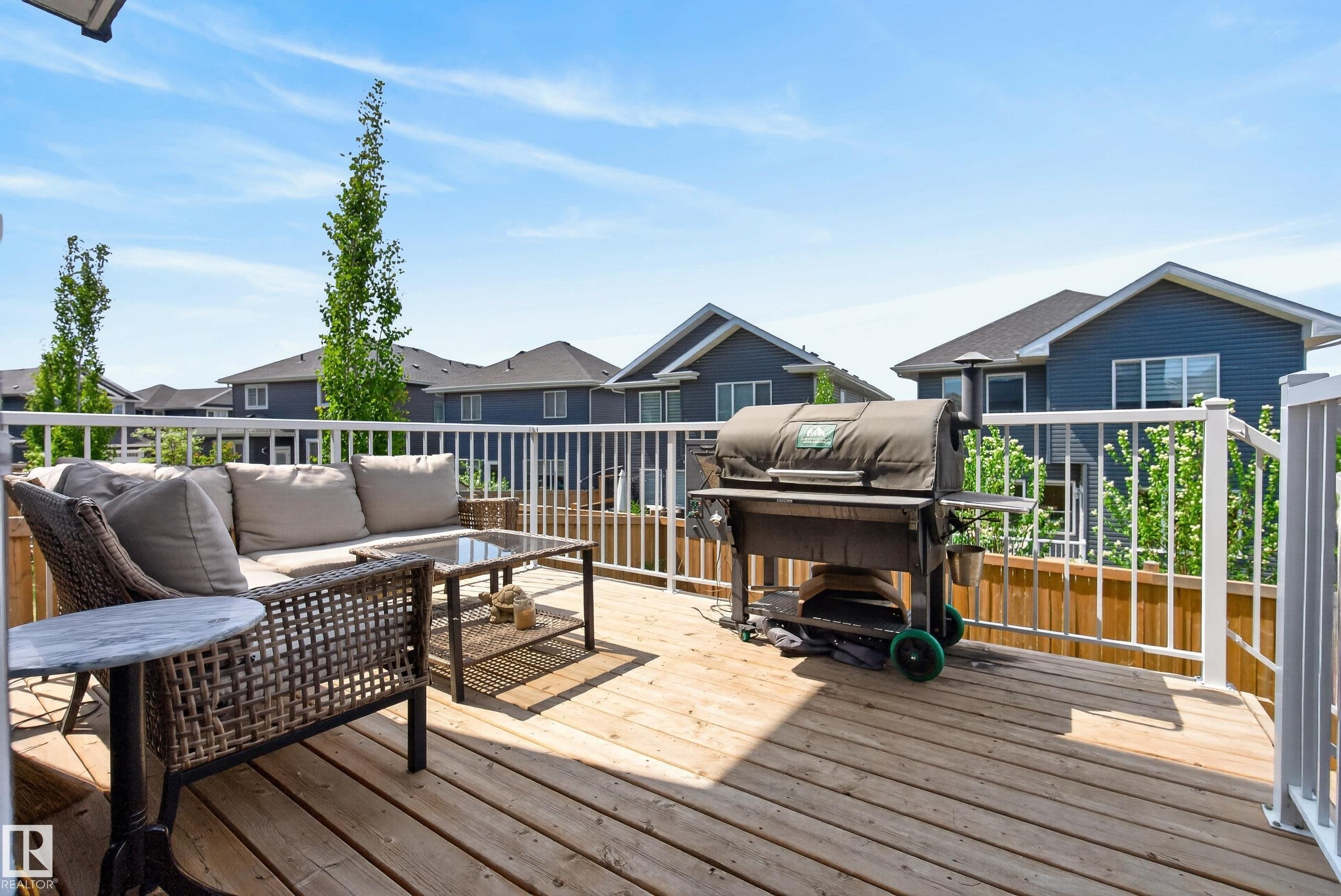 1817 Tanager Close, Edmonton, AB - Outdoor With Deck Patio Veranda With Exterior