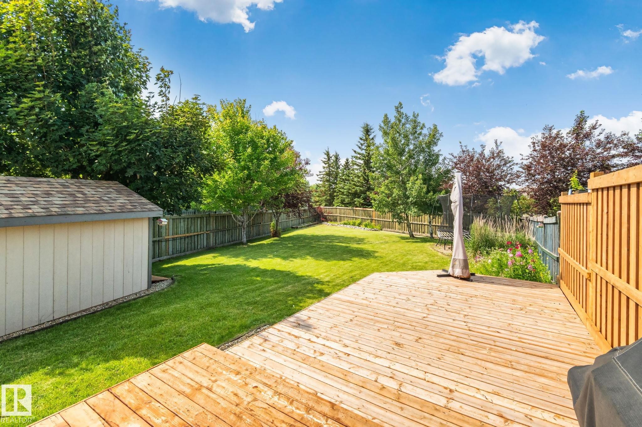 12248 16 Avenue Sw, Edmonton, AB - Outdoor With Deck Patio Veranda With Backyard
