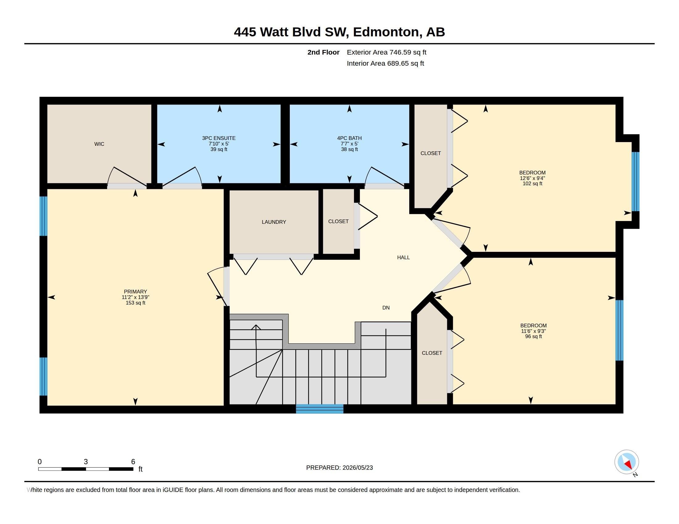 Floor plan - 445 Watt Boulevard Sw, Edmonton, AB - Other