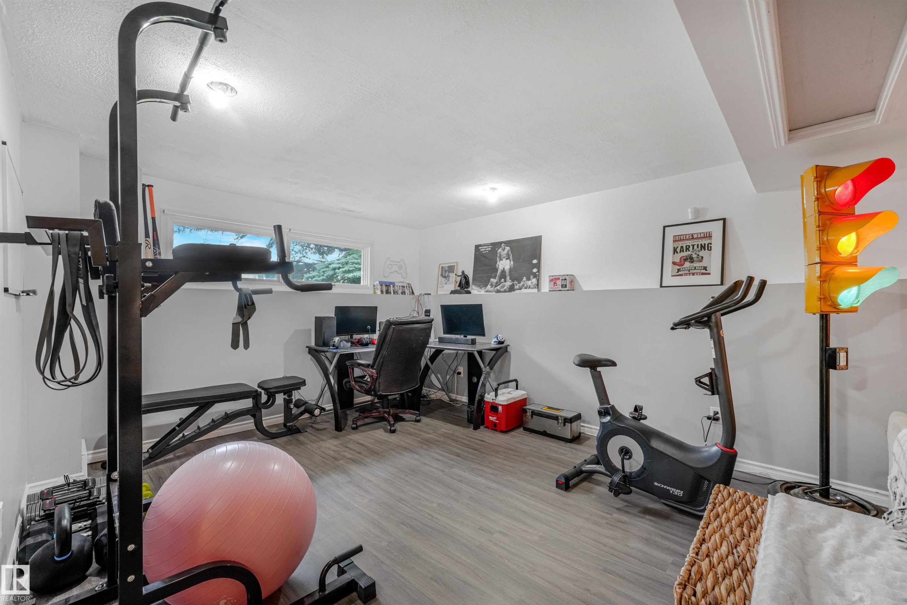 30 Greystone Close, Spruce Grove, AB - Indoor Photo Showing Gym Room
