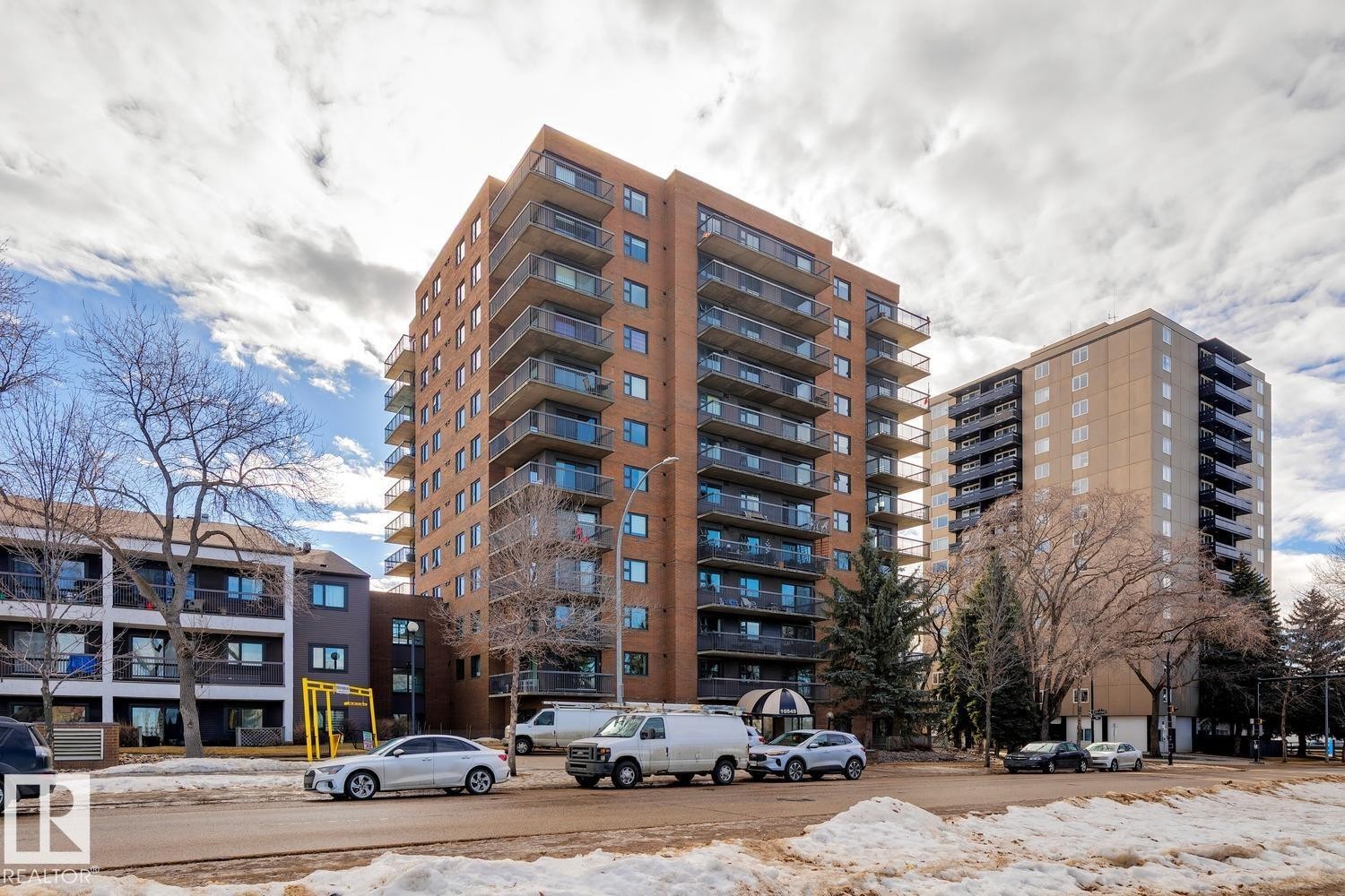 401 10545 Saskatchewan Drive, Edmonton, AB - Outdoor With Facade