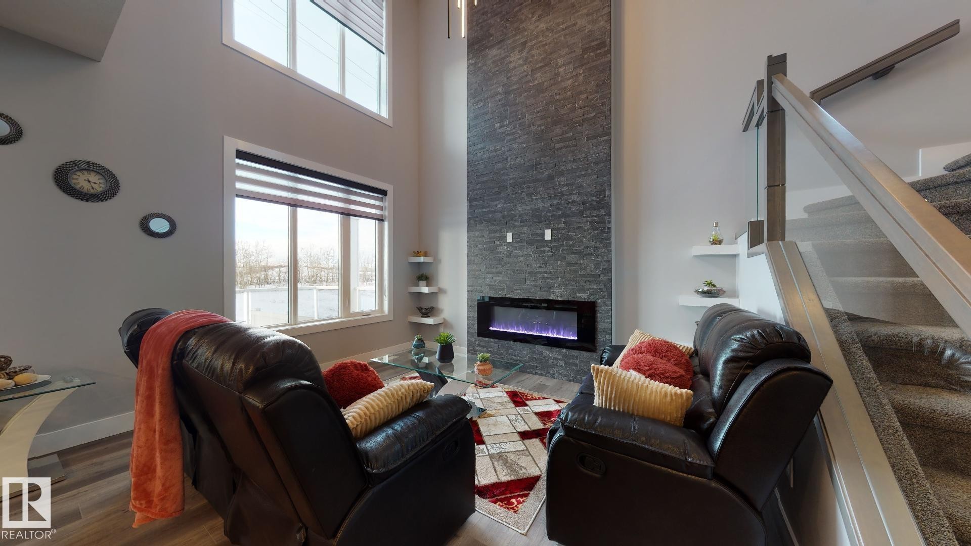 13 Blackbird Bend, Fort Saskatchewan, AB - Indoor With Fireplace