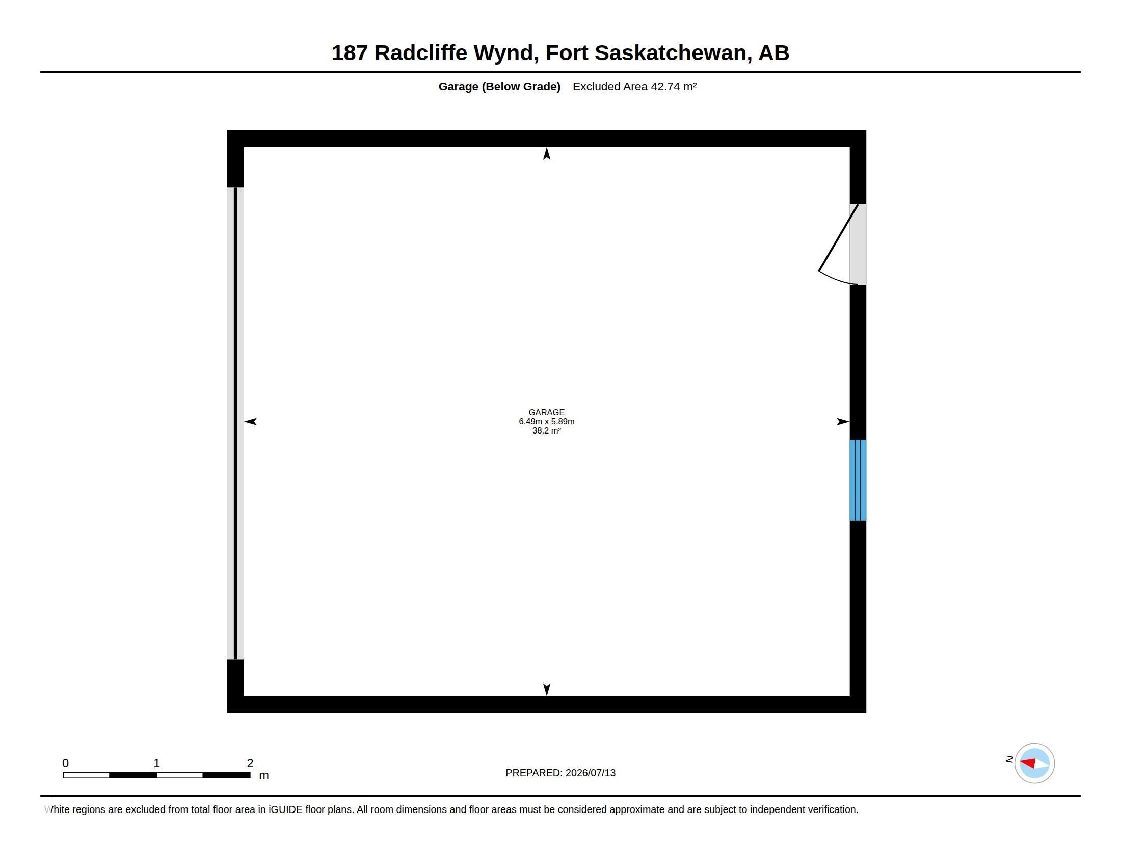 Floor plan - 187 Radcliffe Wynd, Fort Saskatchewan, AB - Other