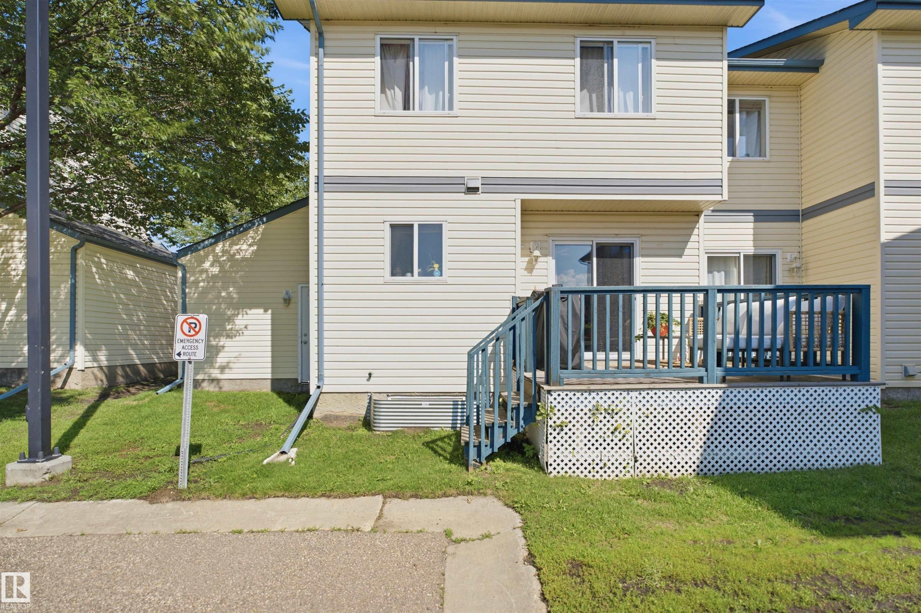 #71 10909 106 St Nw, Edmonton, AB - Outdoor With Deck Patio Veranda With Exterior