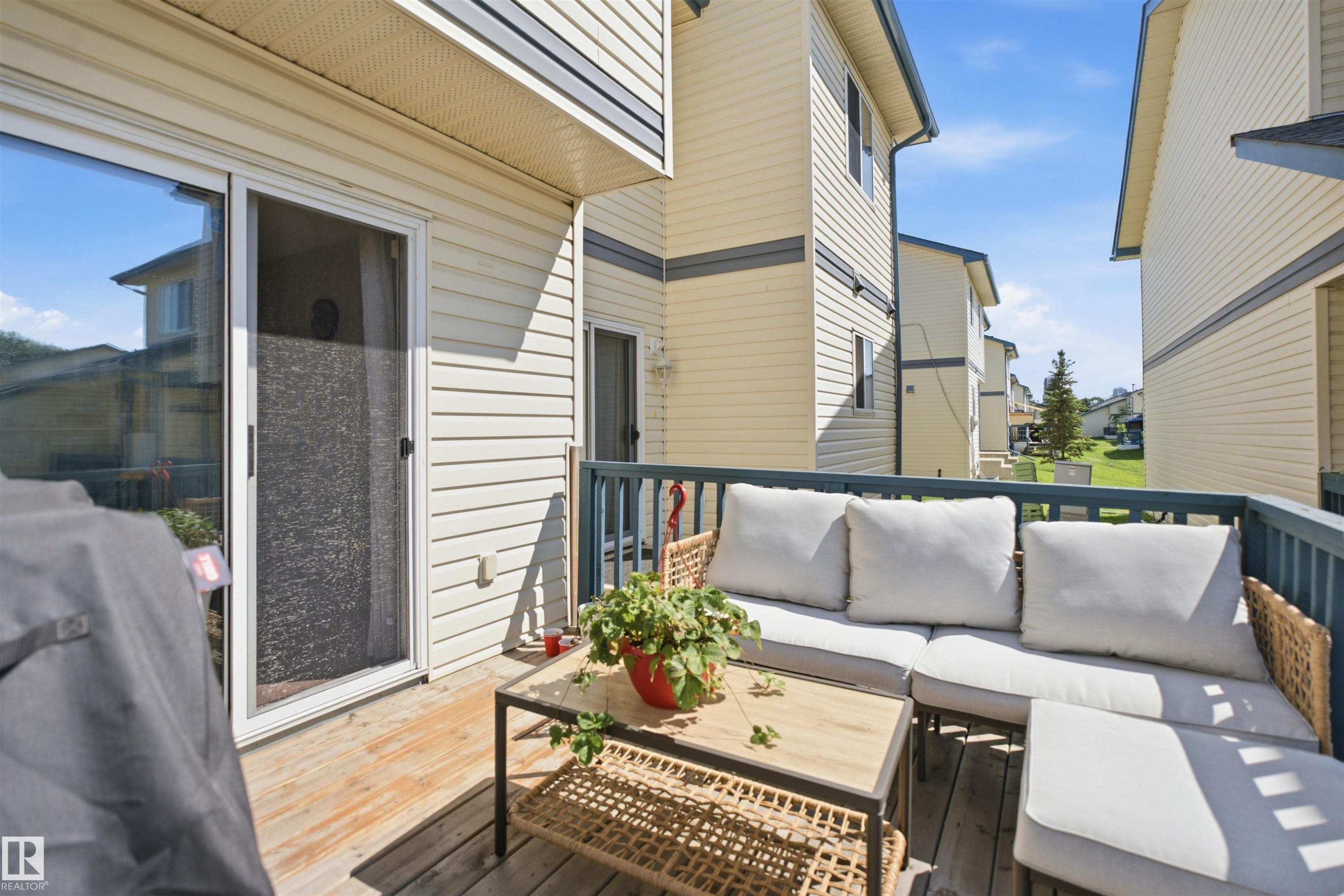 #71 10909 106 St Nw, Edmonton, AB - Outdoor With Deck Patio Veranda With Exterior