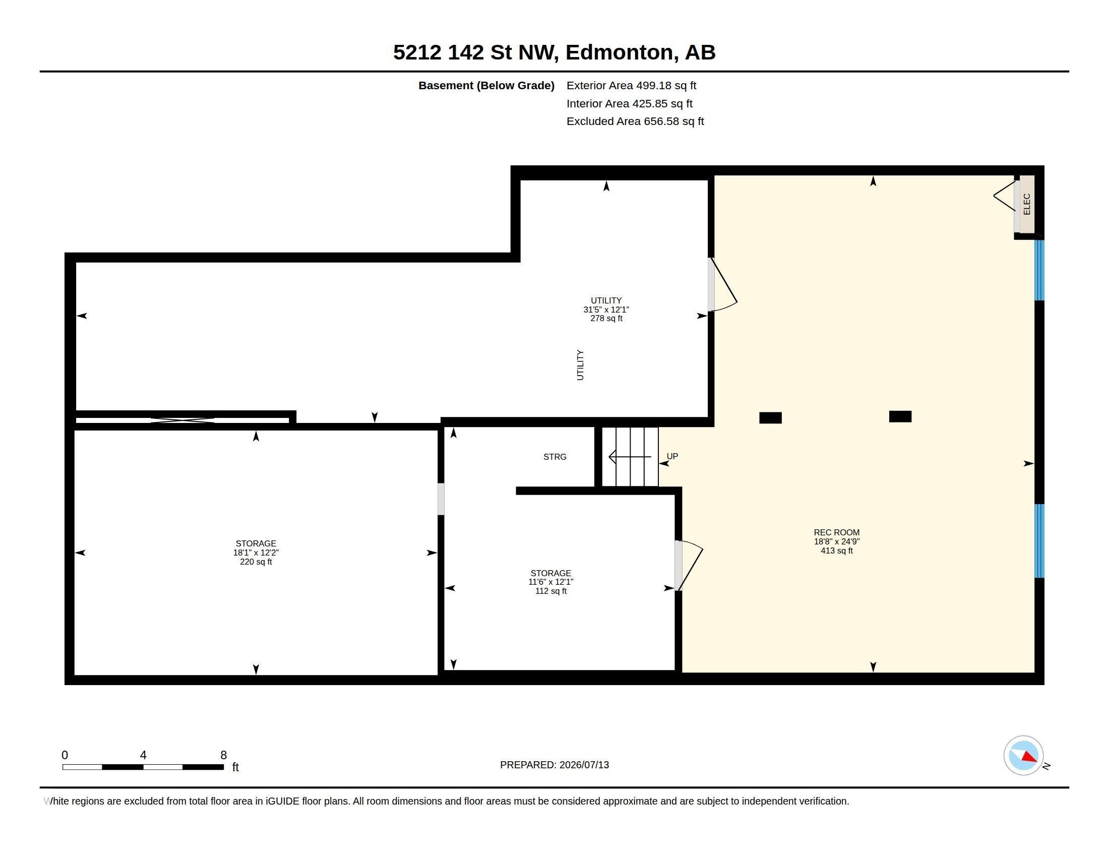 Floor plan - 5212 142 Street Nw, Edmonton, AB
