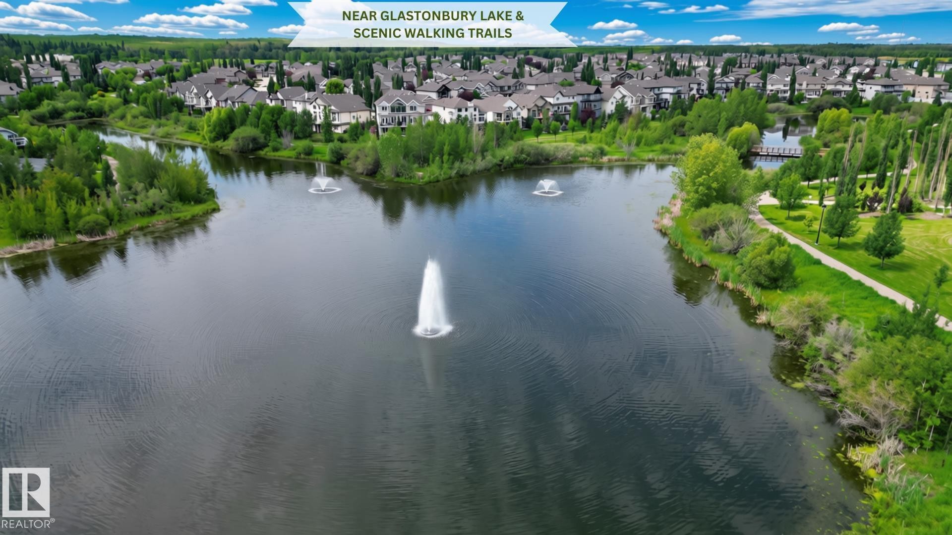 312 Gibb Close Nw, Edmonton, AB - Outdoor With Body Of Water With View