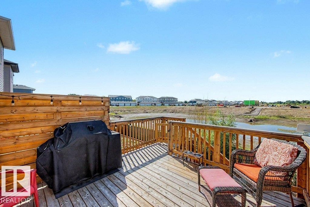 243 Brickyard Cove, Stony Plain, AB - Outdoor With Deck Patio Veranda With Exterior