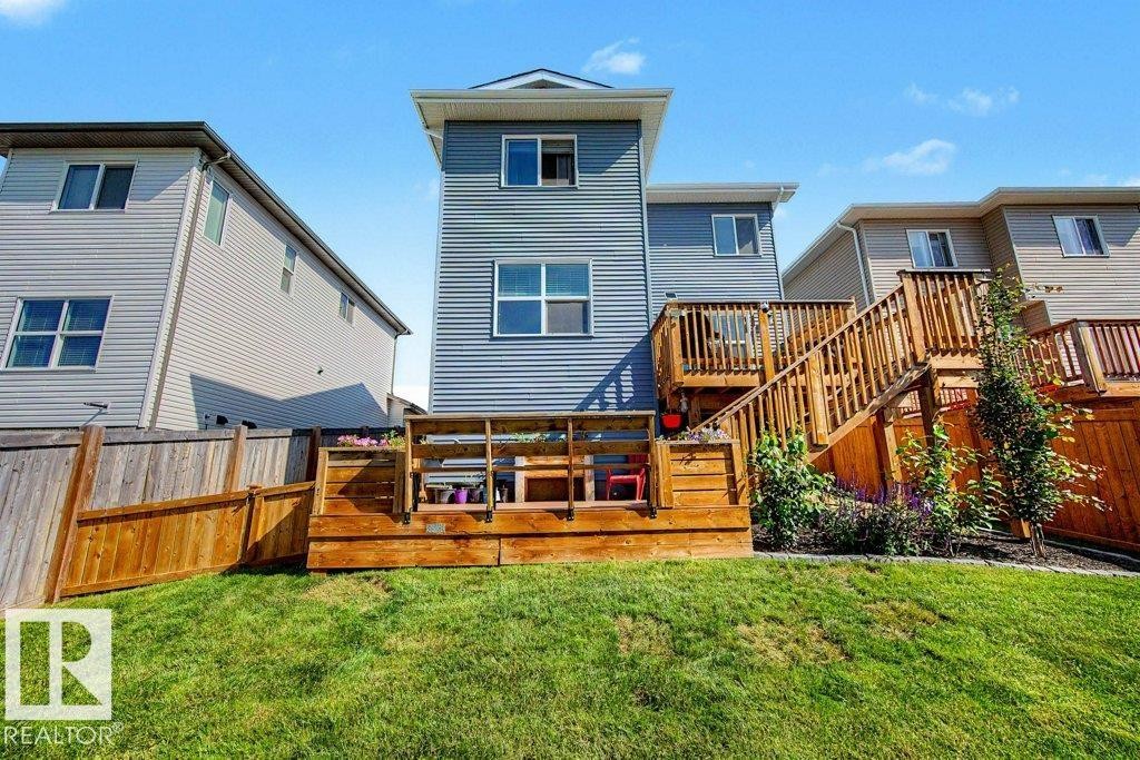 243 Brickyard Cove, Stony Plain, AB - Outdoor With Deck Patio Veranda With Exterior