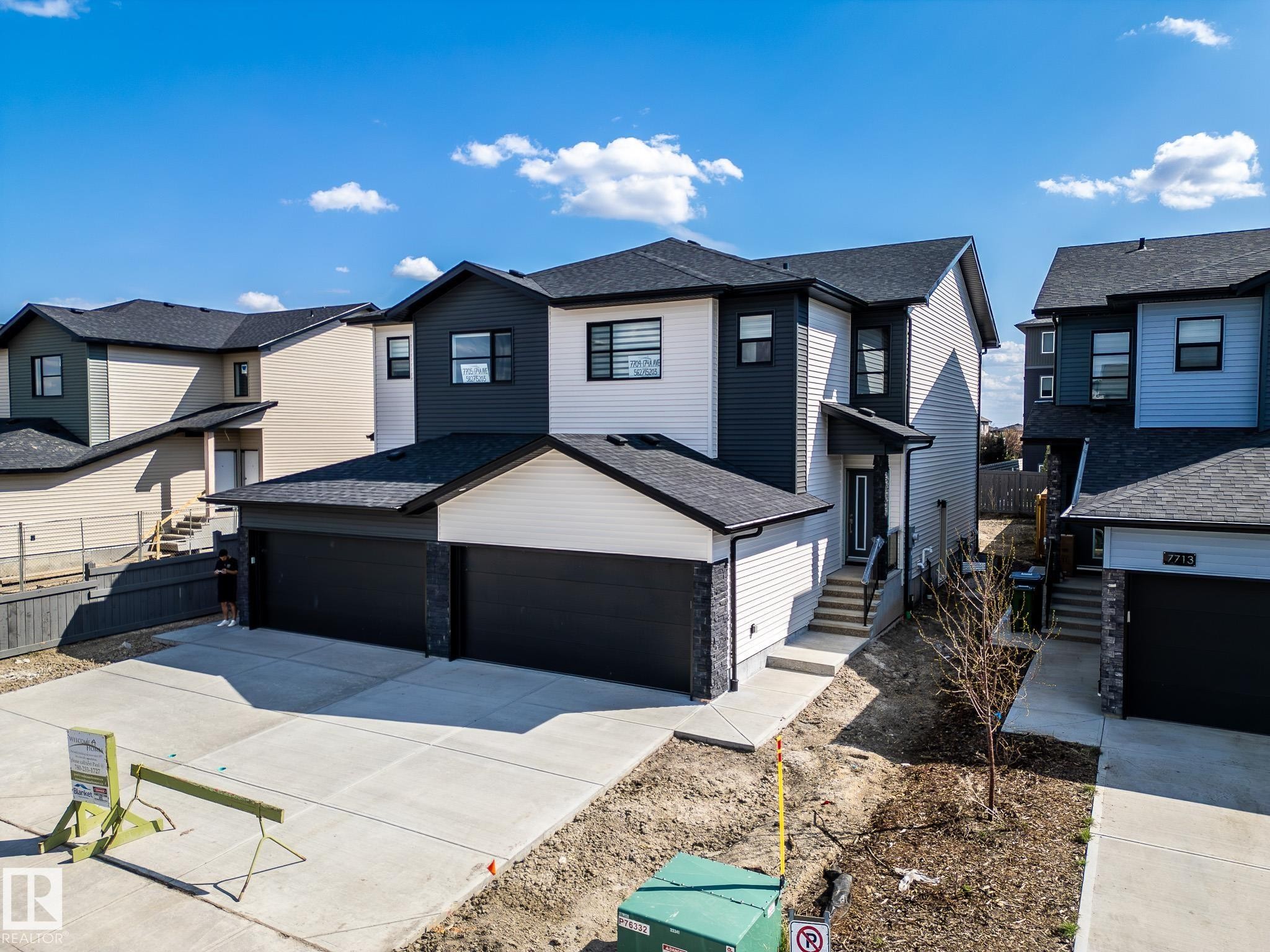 7705 174A Avenue, Edmonton, AB - Outdoor With Facade