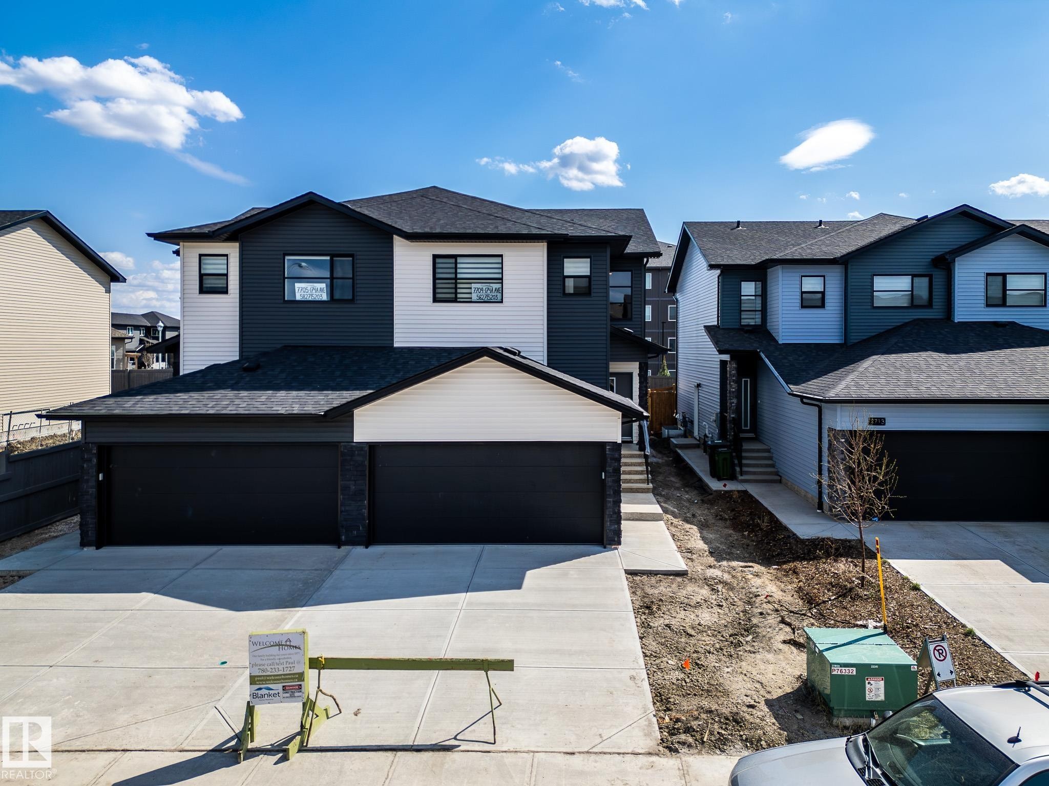 7705 174A Avenue, Edmonton, AB - Outdoor With Facade