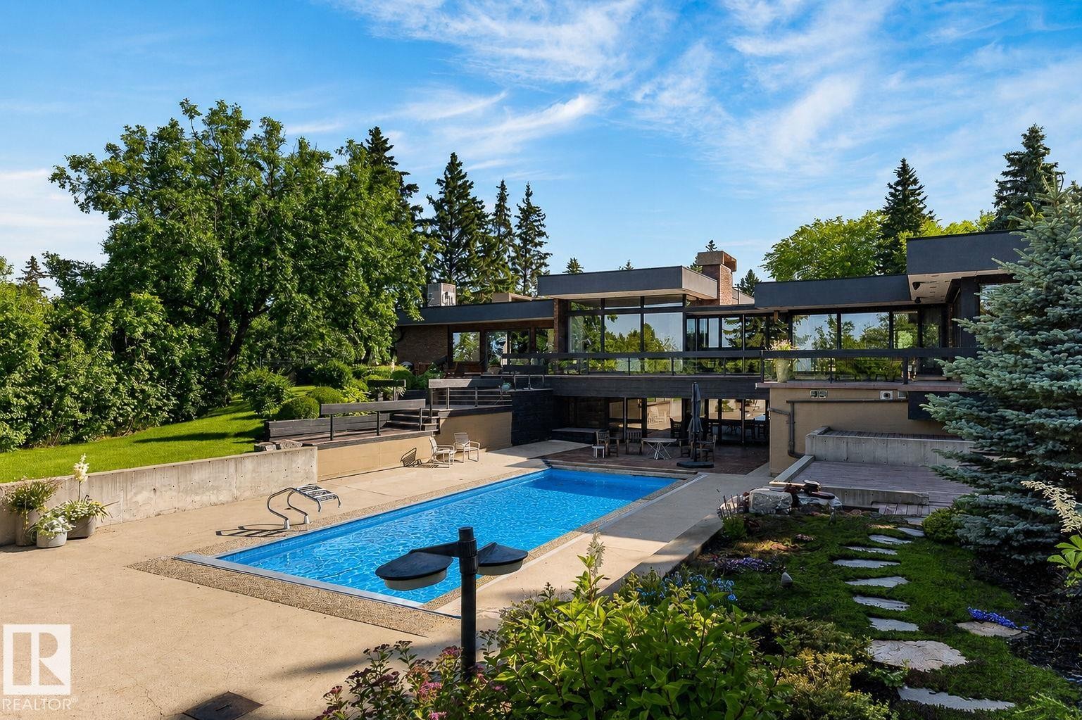 59 Westbrook Drive Nw, Edmonton, AB - Outdoor With In Ground Pool