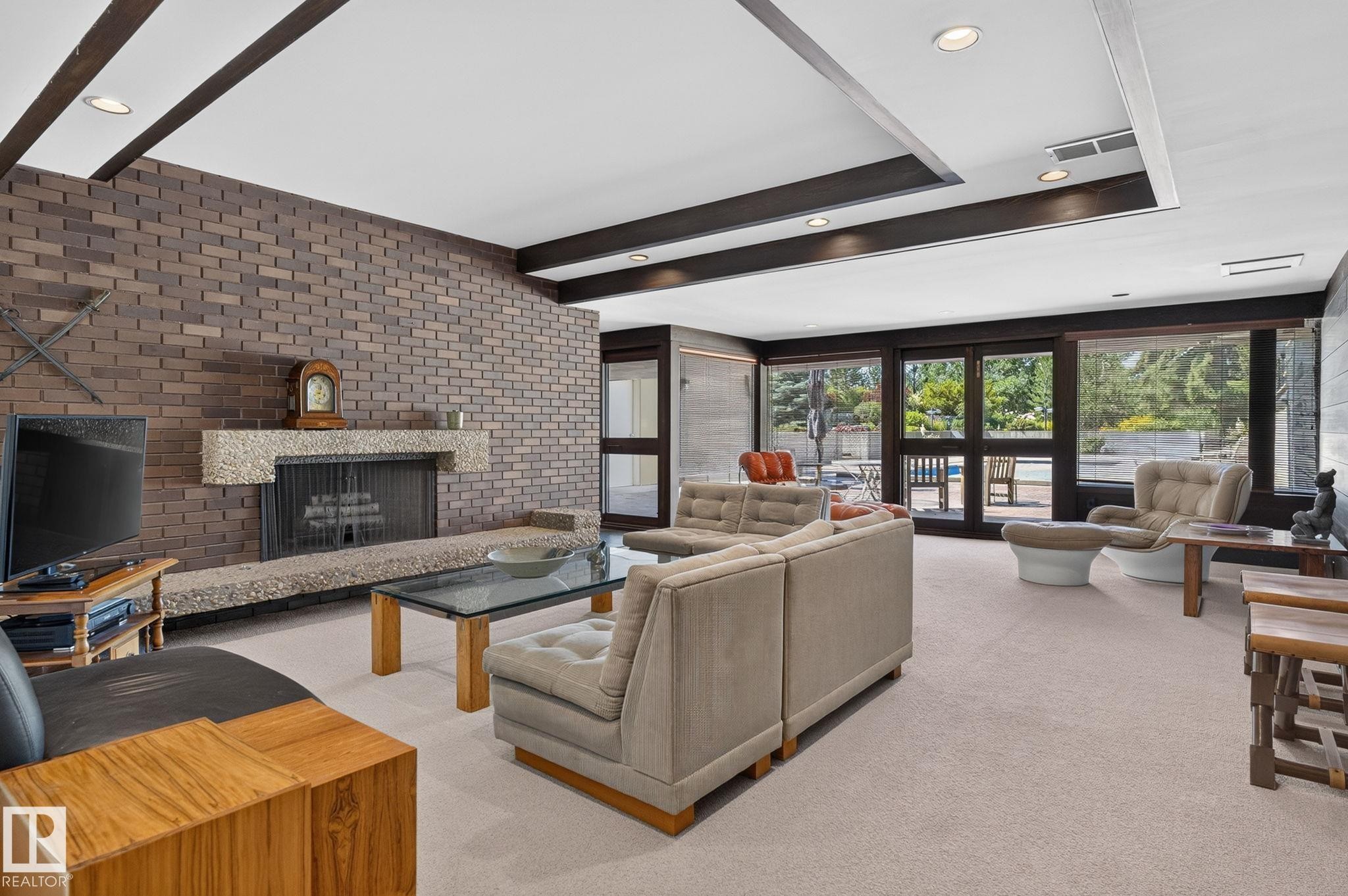 59 Westbrook Drive Nw, Edmonton, AB - Indoor With Fireplace