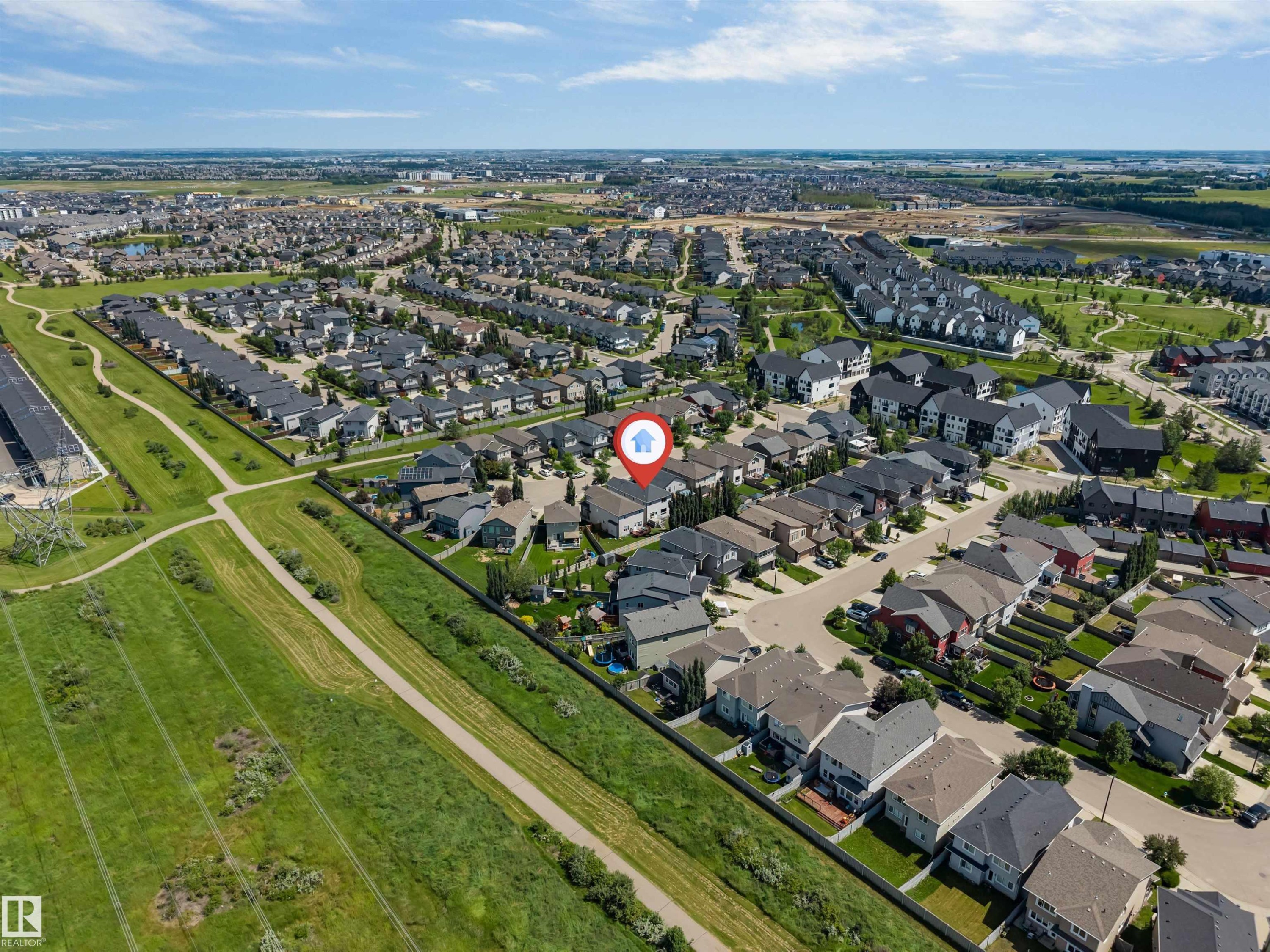 3819 Claxton Close Sw, Edmonton, AB - Outdoor With View