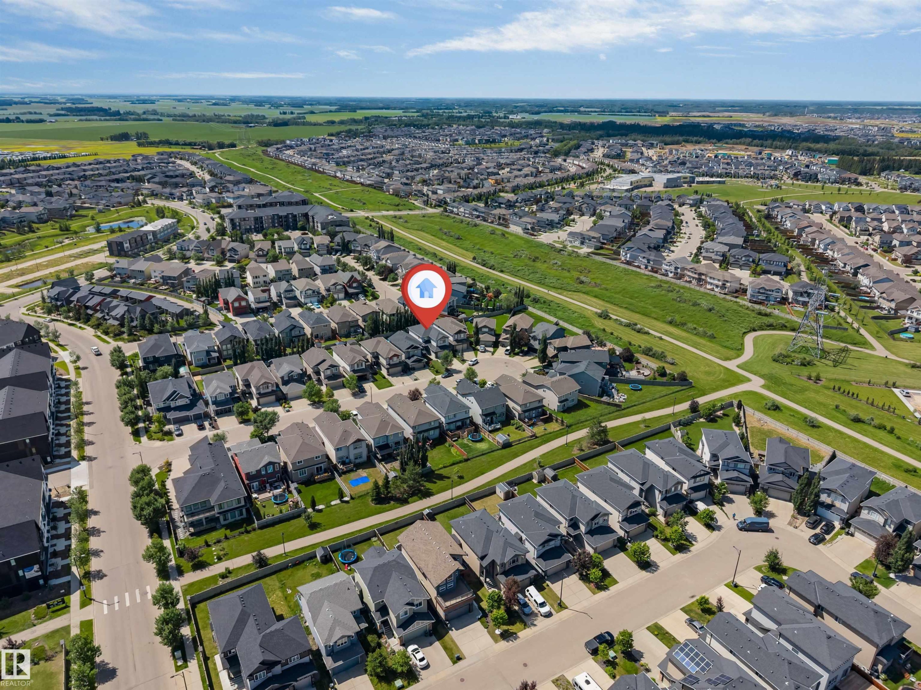 3819 Claxton Close Sw, Edmonton, AB - Outdoor With View