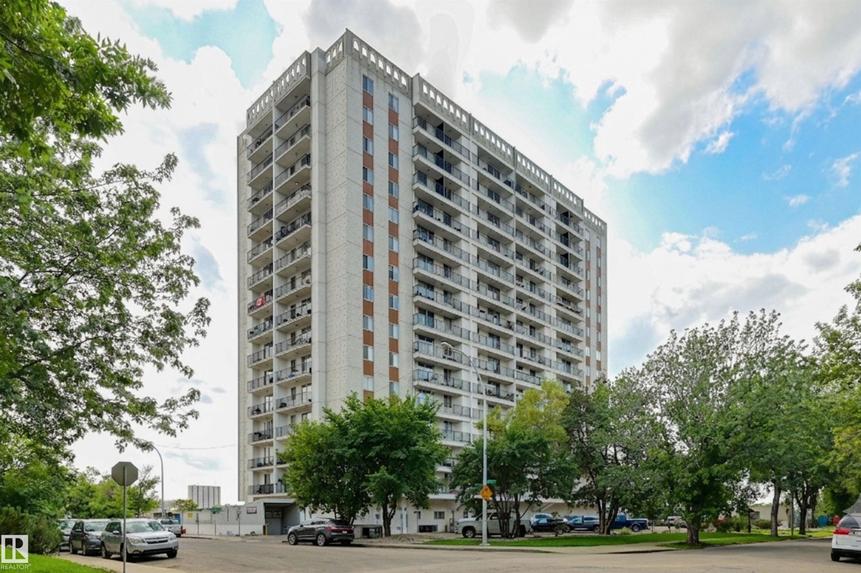 #709 11307 99 Av Nw, Edmonton, AB - Outdoor With Balcony With Facade