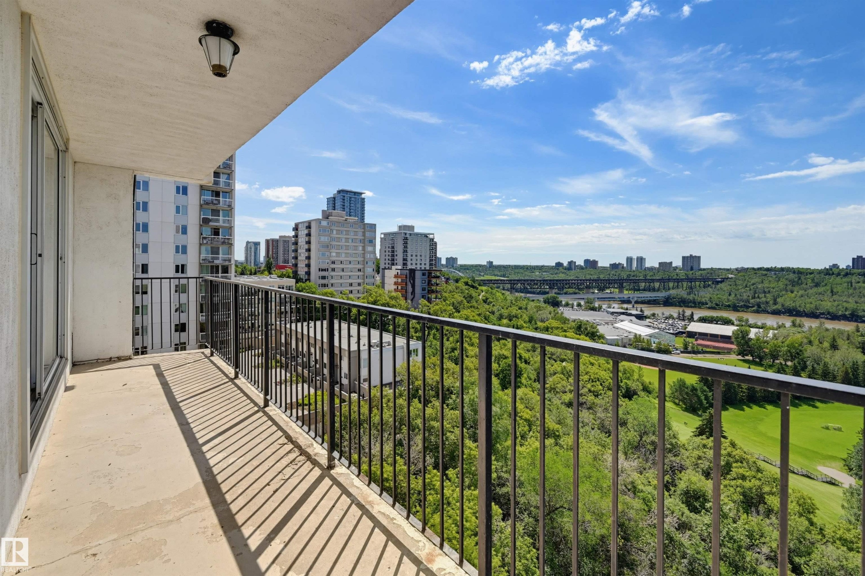 #709 11307 99 Av Nw, Edmonton, AB - Outdoor With Balcony With View