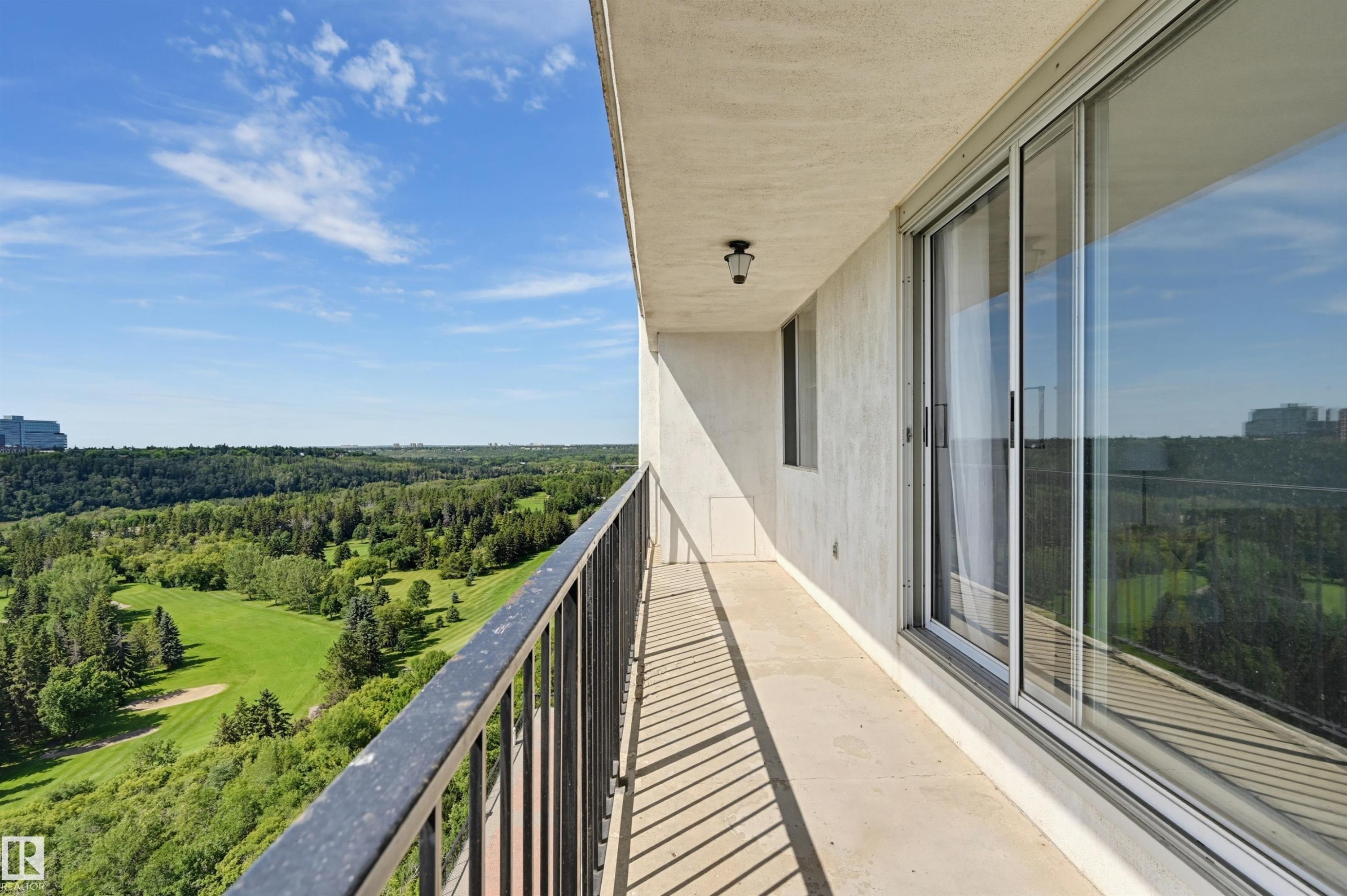 #709 11307 99 Av Nw, Edmonton, AB - Outdoor With Balcony With View