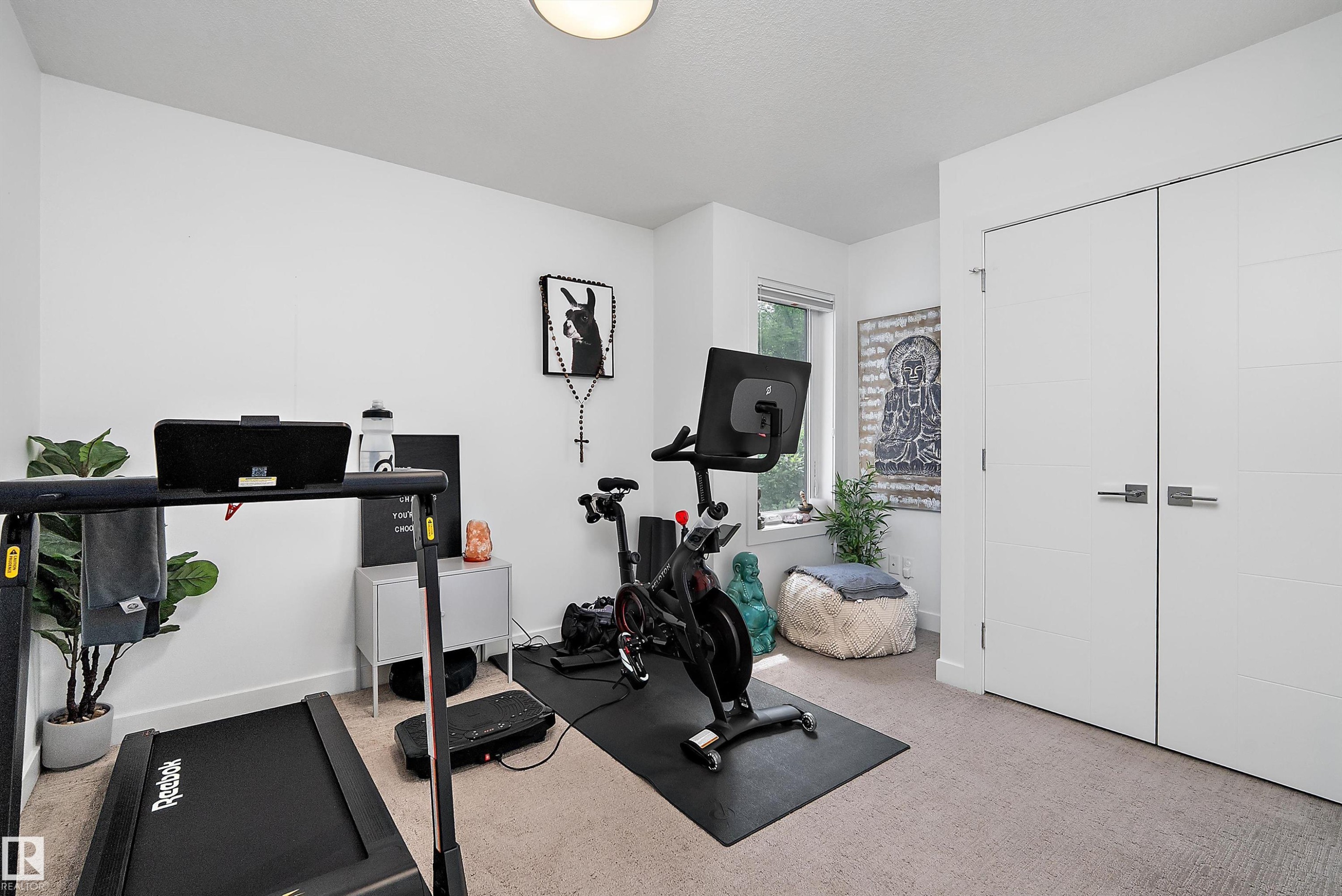 11413 126 Street Nw, Edmonton, AB - Indoor Photo Showing Gym Room