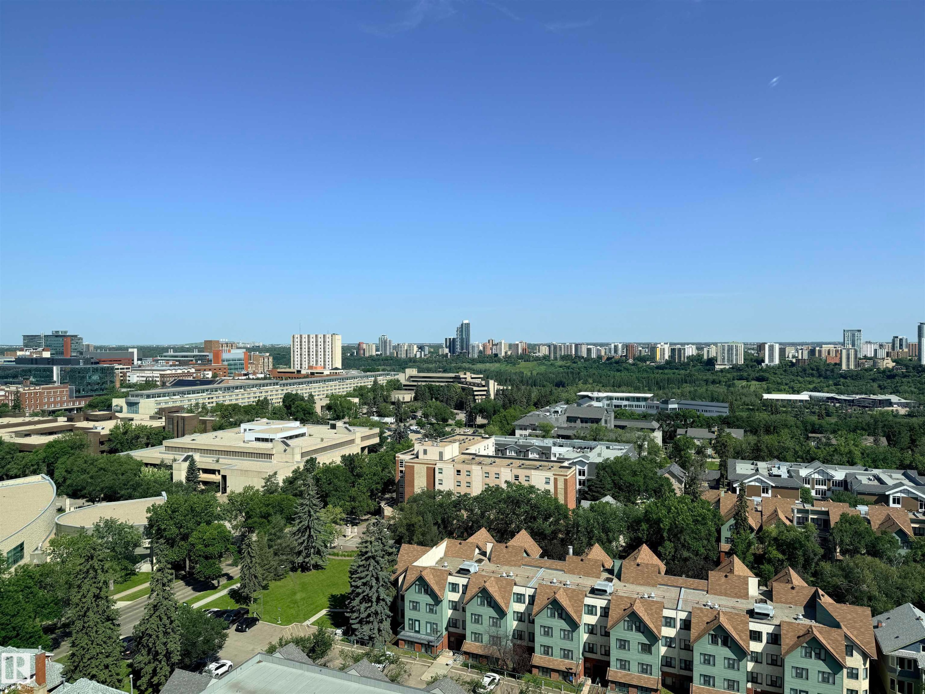 #1802 11027 87 Av Nw, Edmonton, AB - Outdoor With View