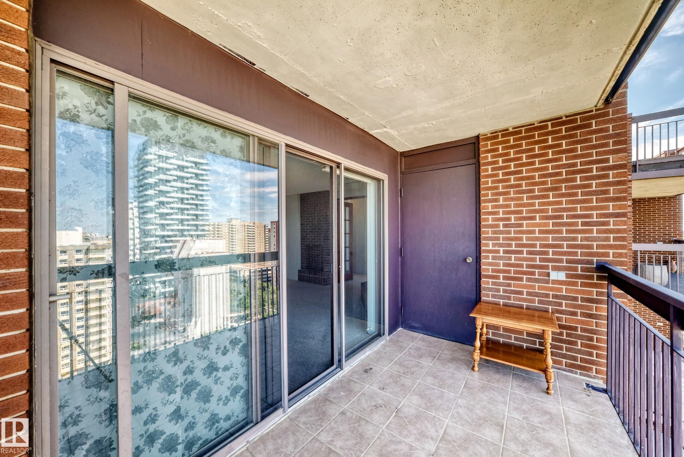 #1802 11027 87 Av Nw, Edmonton, AB - Outdoor With Balcony With Exterior