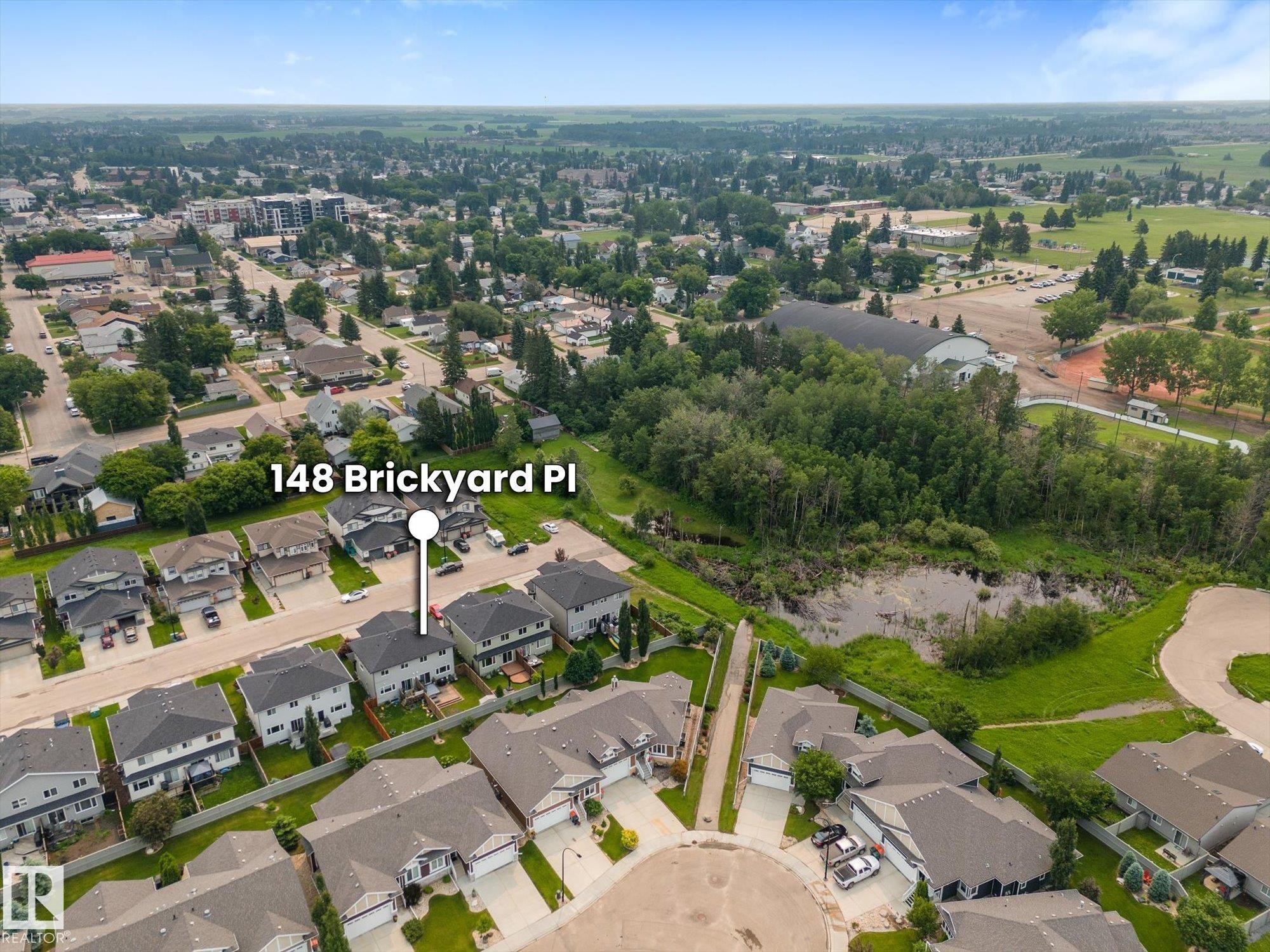 148 Brickyard Place, Stony Plain, AB - With View