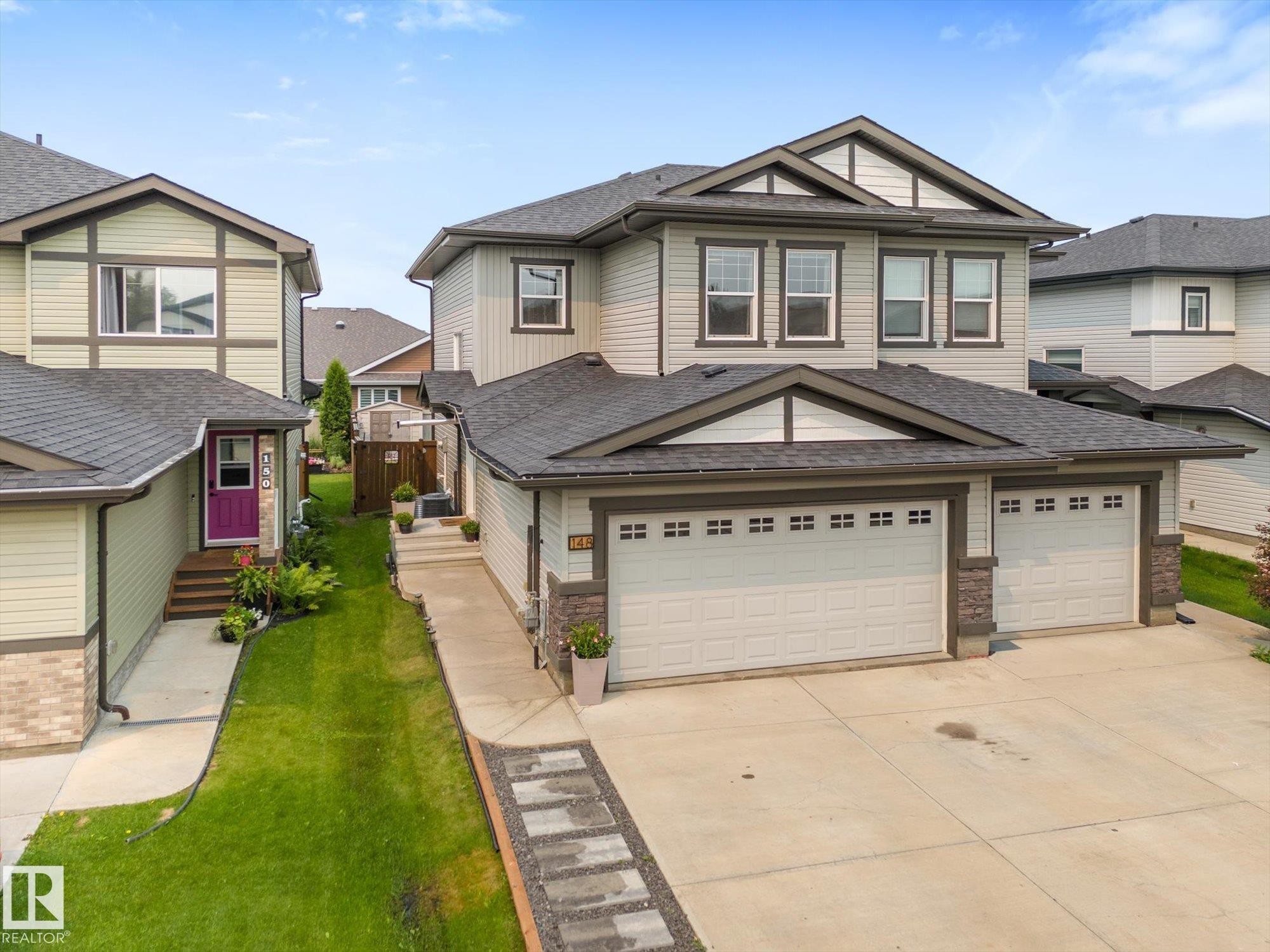 148 Brickyard Place, Stony Plain, AB - Outdoor With Facade