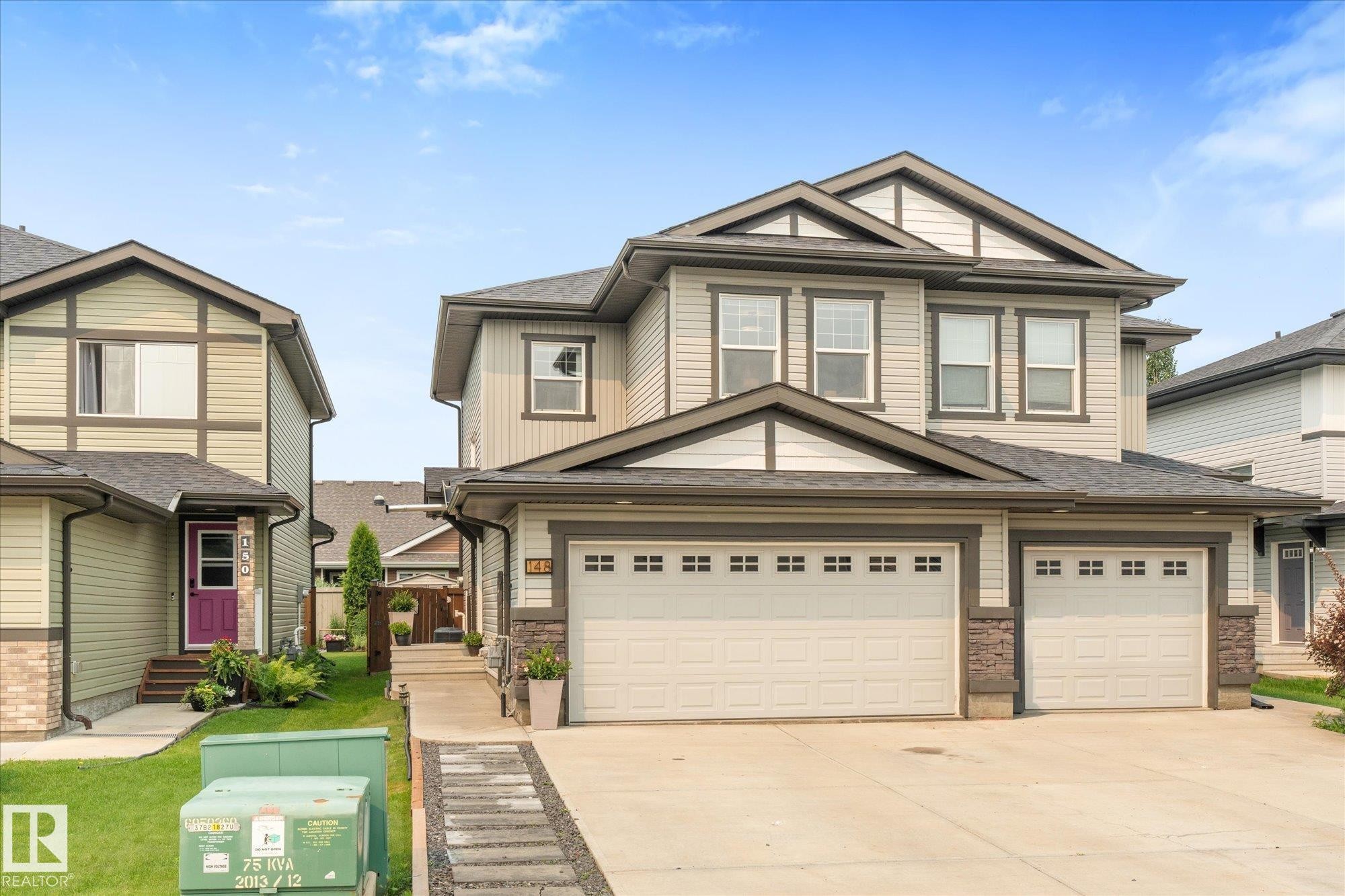 148 Brickyard Place, Stony Plain, AB - Outdoor With Facade