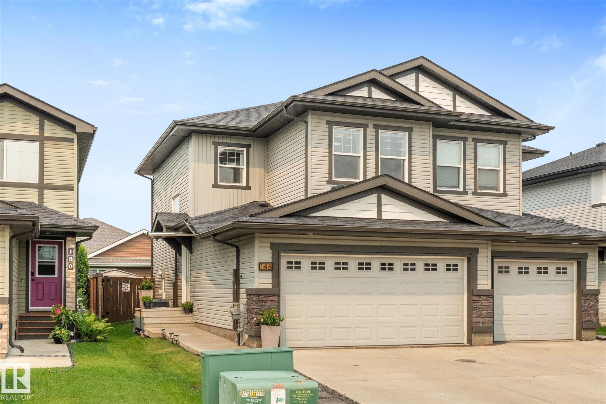 148 Brickyard Place, Stony Plain, AB - Outdoor With Facade