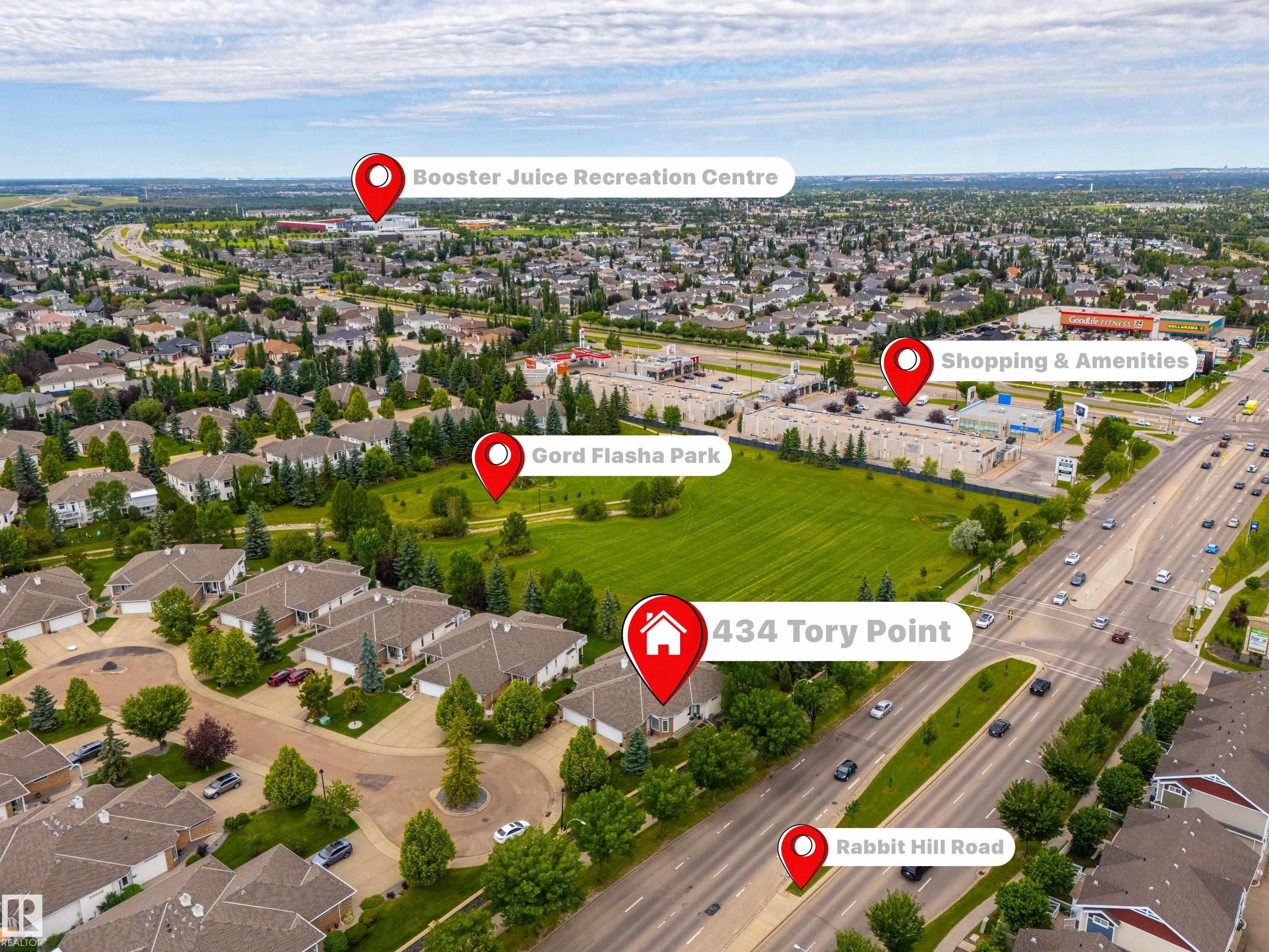 434 Tory Point(E) Nw, Edmonton, AB - Outdoor With View