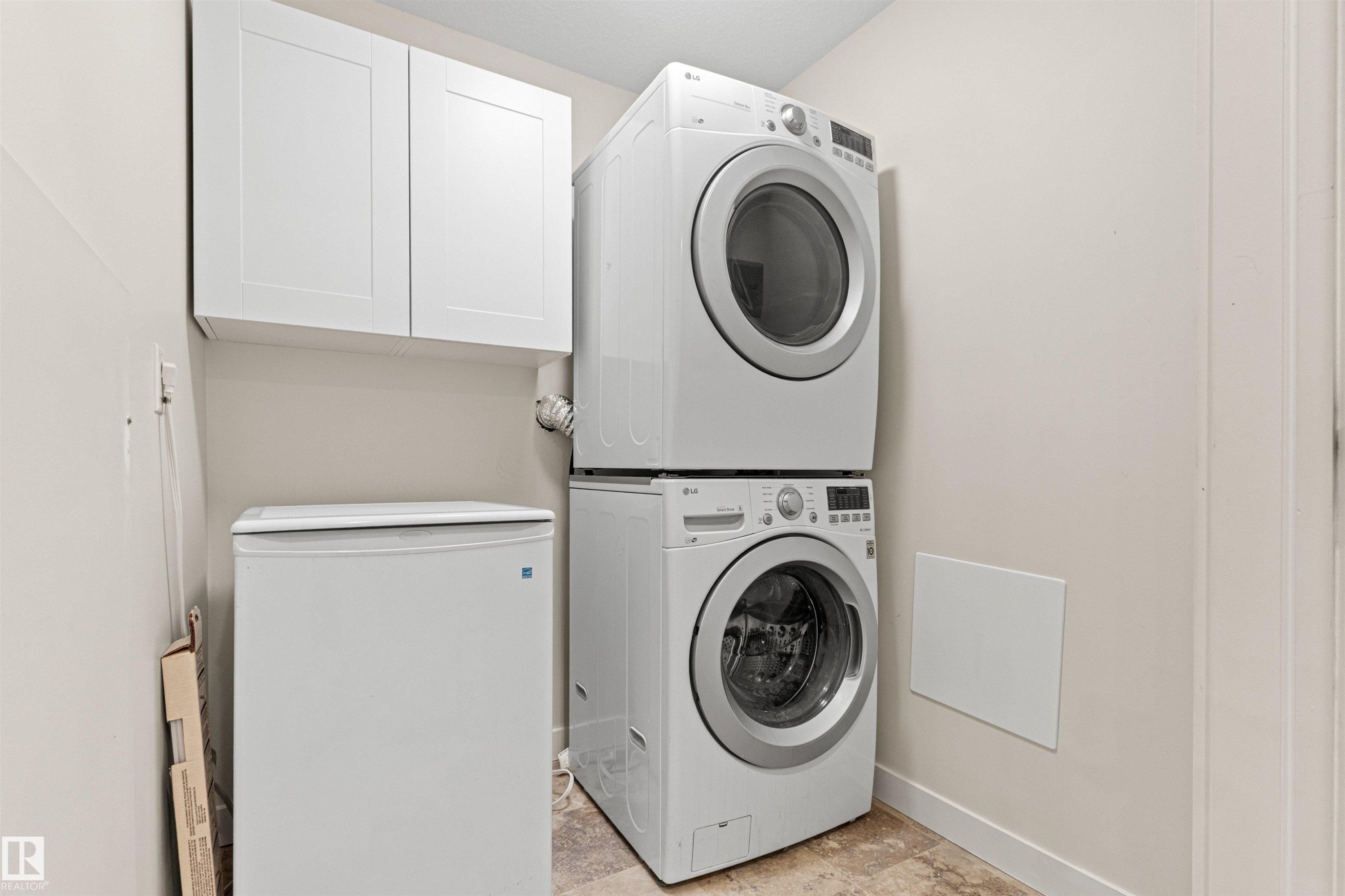 #203 8956 156 St Nw, Edmonton, AB - Indoor Photo Showing Laundry Room