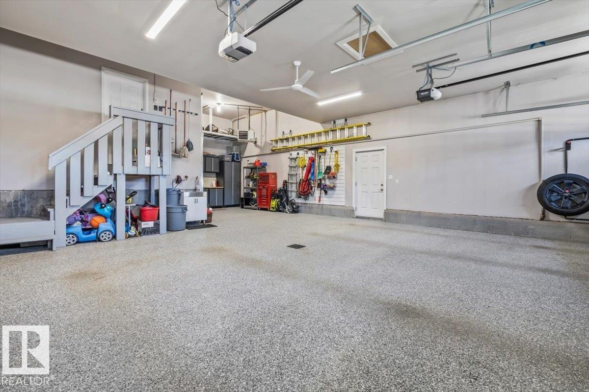 87 Lakeland Crescent, Beaumont, AB - Indoor Photo Showing Garage