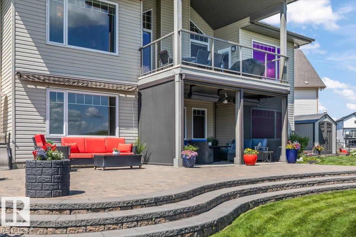 87 Lakeland Crescent, Beaumont, AB - Outdoor With Deck Patio Veranda