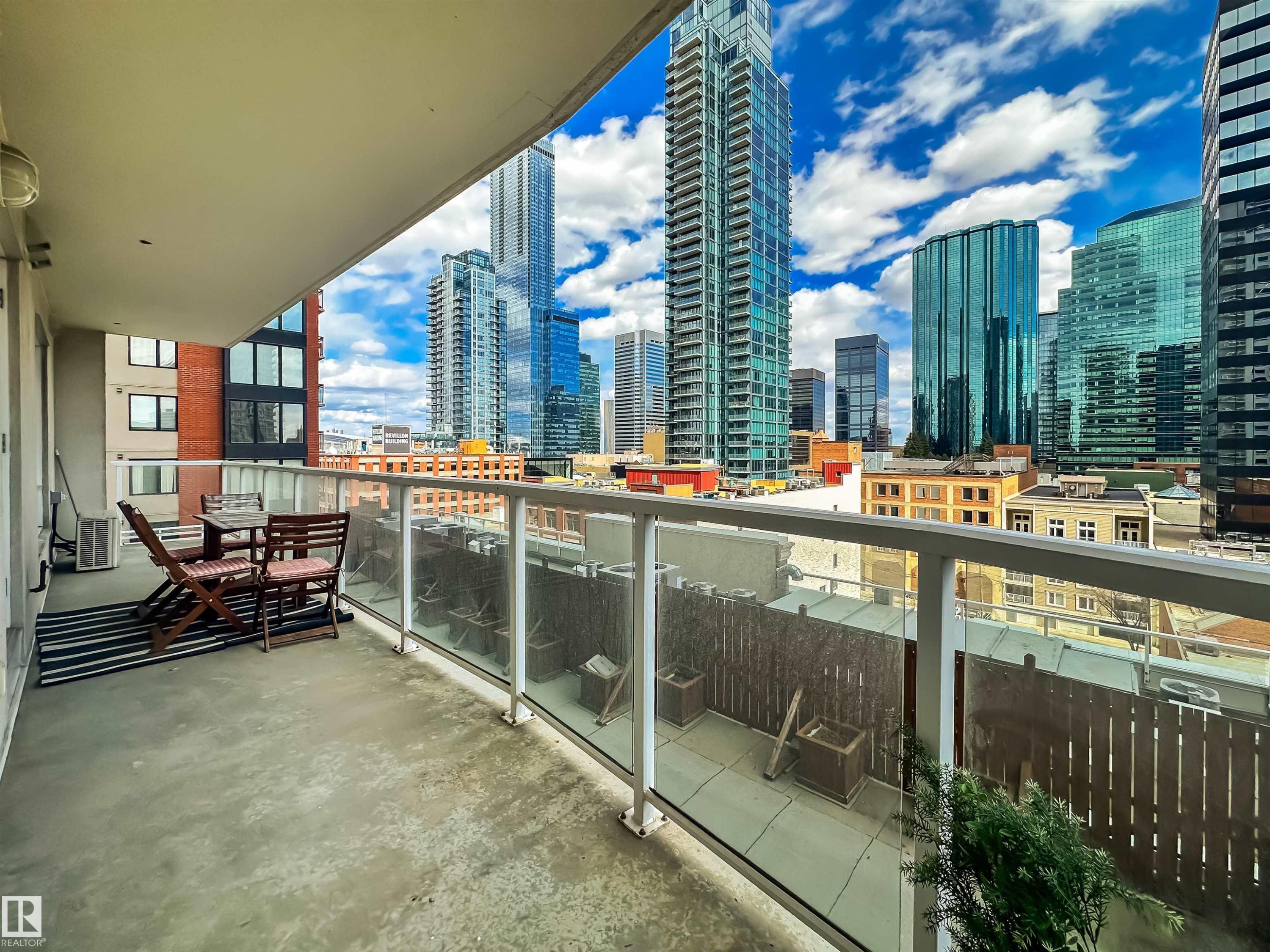 #703 10152 104 St Nw, Edmonton, AB - Outdoor With Balcony