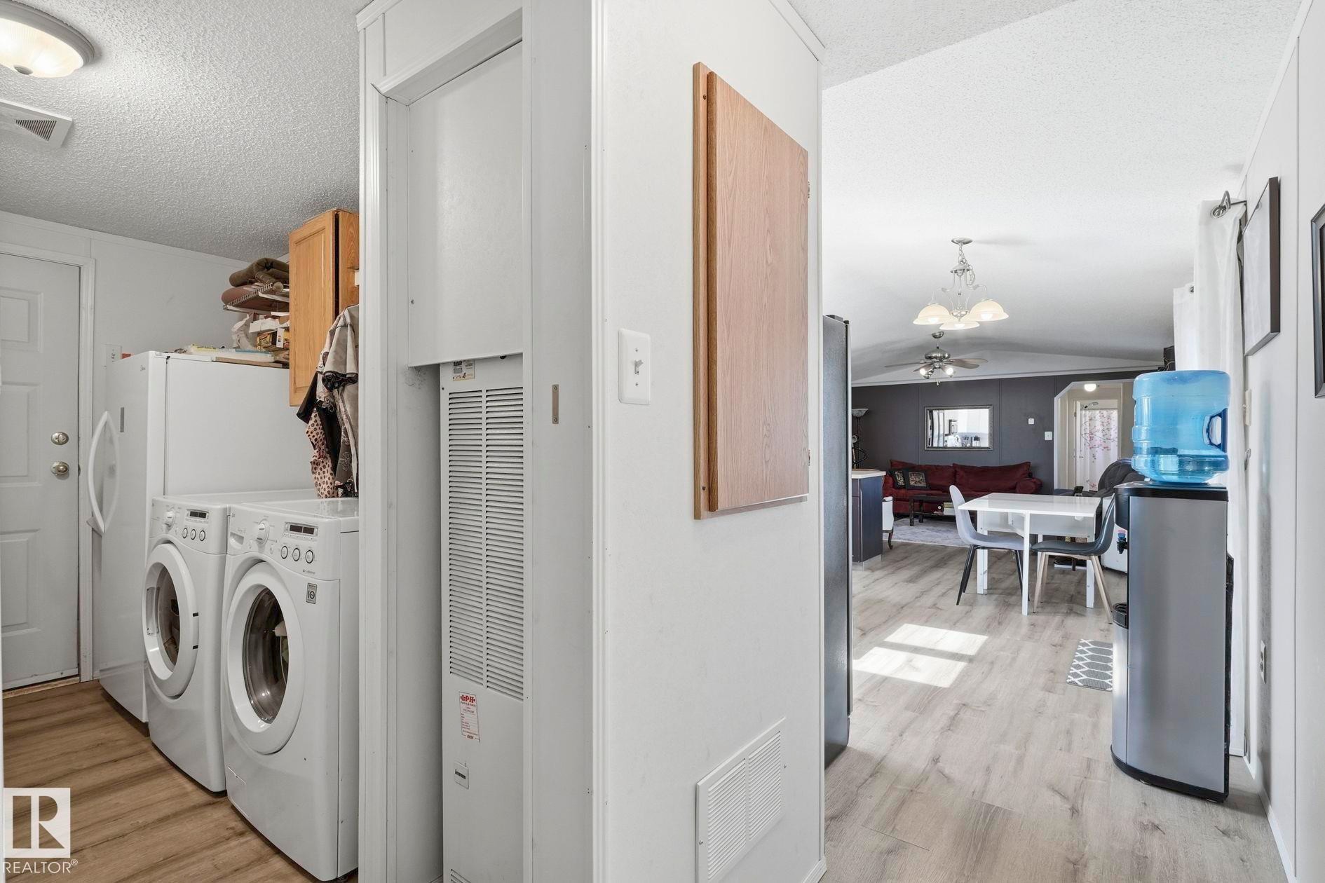 1 Midland Road, Millet, AB - Indoor Photo Showing Laundry Room