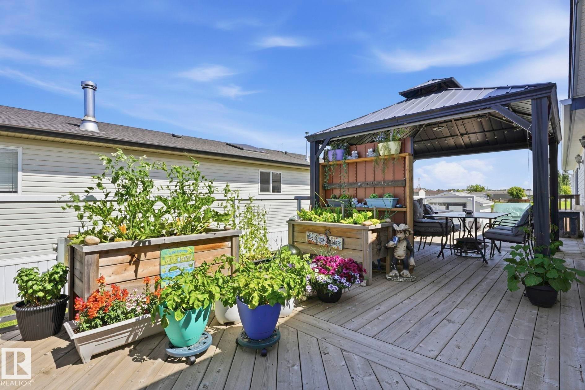 1 Midland Road, Millet, AB - Outdoor With Deck Patio Veranda With Exterior