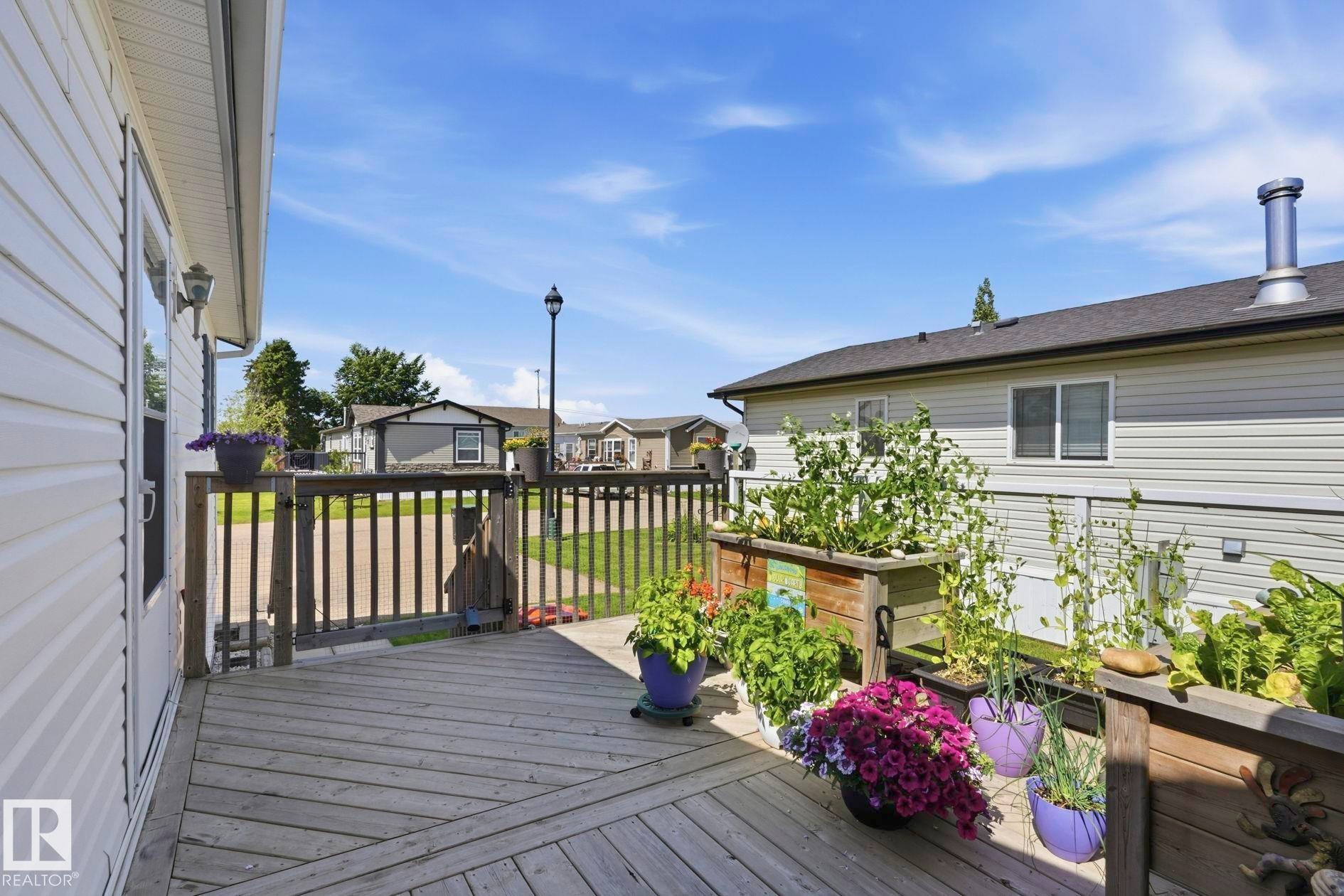 1 Midland Road, Millet, AB - Outdoor With Deck Patio Veranda With Exterior