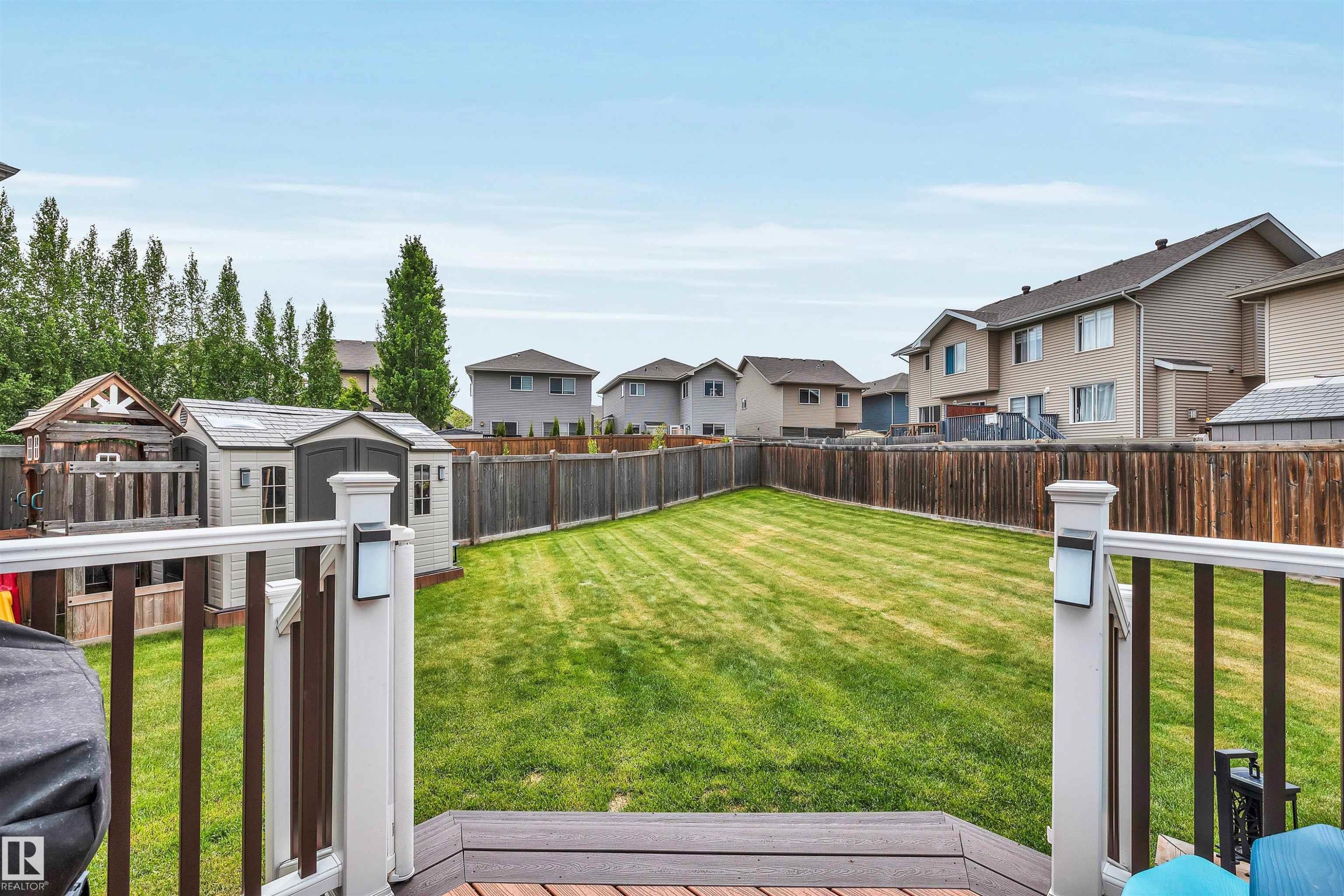 1539 Chapman Way Sw, Edmonton, AB - Outdoor With Deck Patio Veranda With Backyard