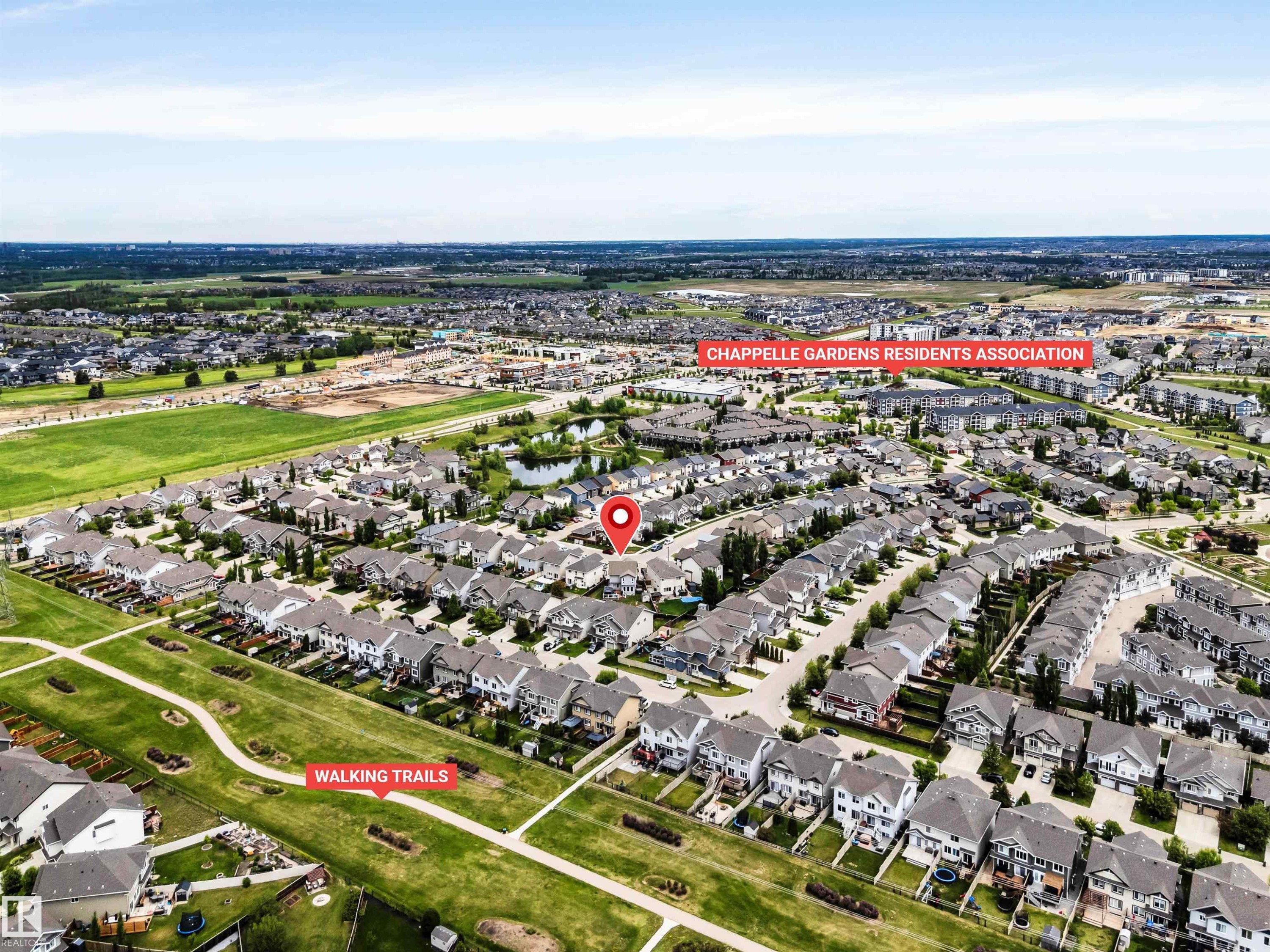 1539 Chapman Way Sw, Edmonton, AB - Outdoor With View