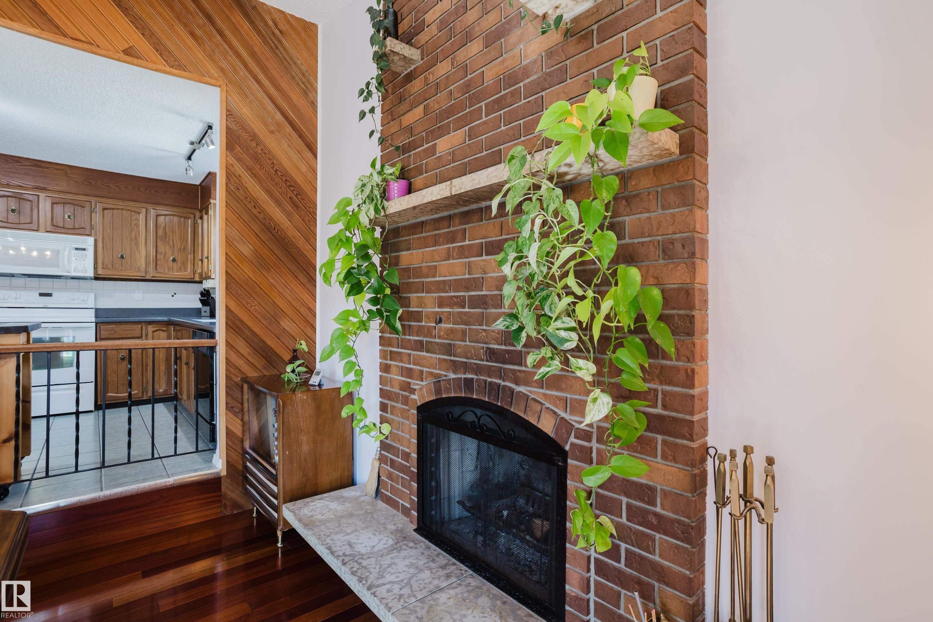 10433 32A Avenue Nw, Edmonton, AB - Indoor With Fireplace